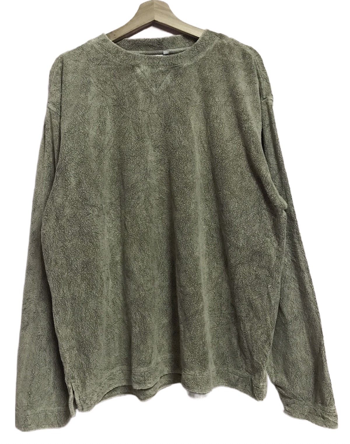 The Unbranded Brand Sea Breeze Plain Fleece Long Sleeve Tee Size US XL / EU 56 / 4 - 1 Thumbnail