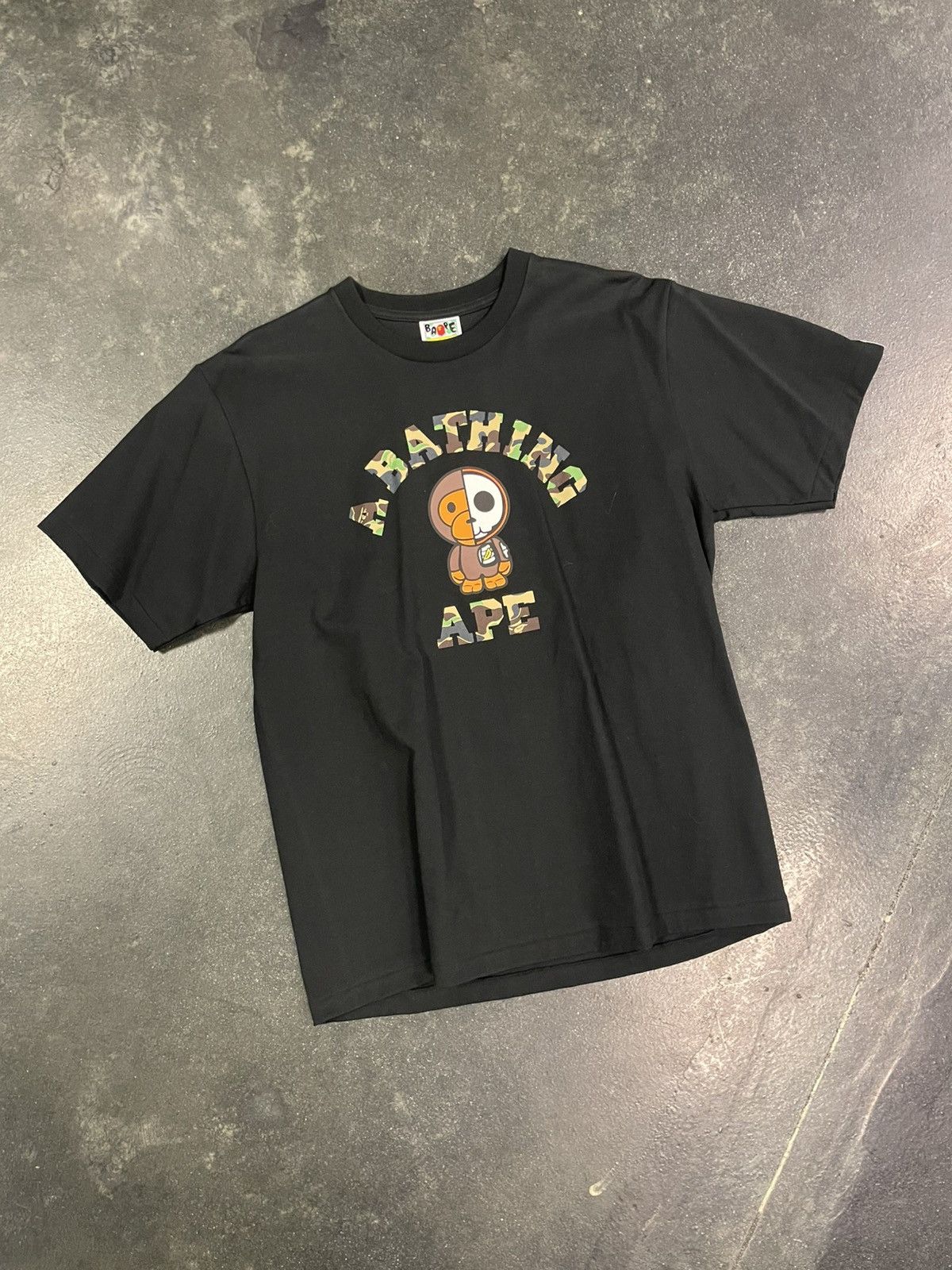 Bape Bape Secret Base Baby Milo Skeleton Tee Size US L / EU 52-54 / 3 - 1 Thumbnail