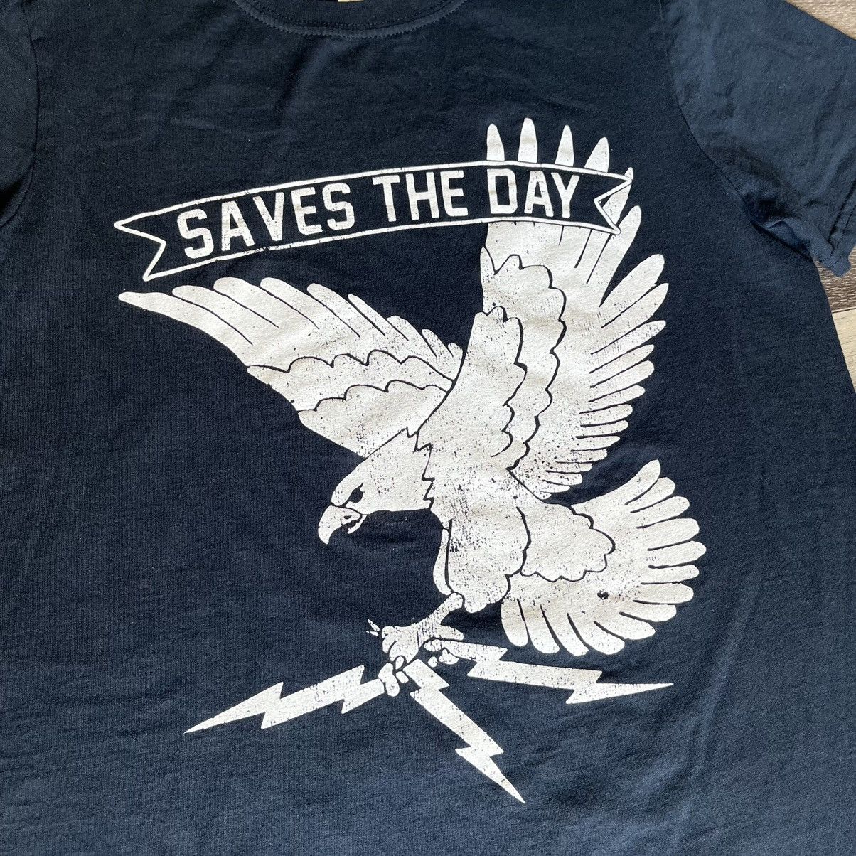 Band Tees Vintage 2000s Saves the Day Bird Eagle Indie Band Tee Shirt Size US S / EU 44-46 / 1 - 3 Thumbnail