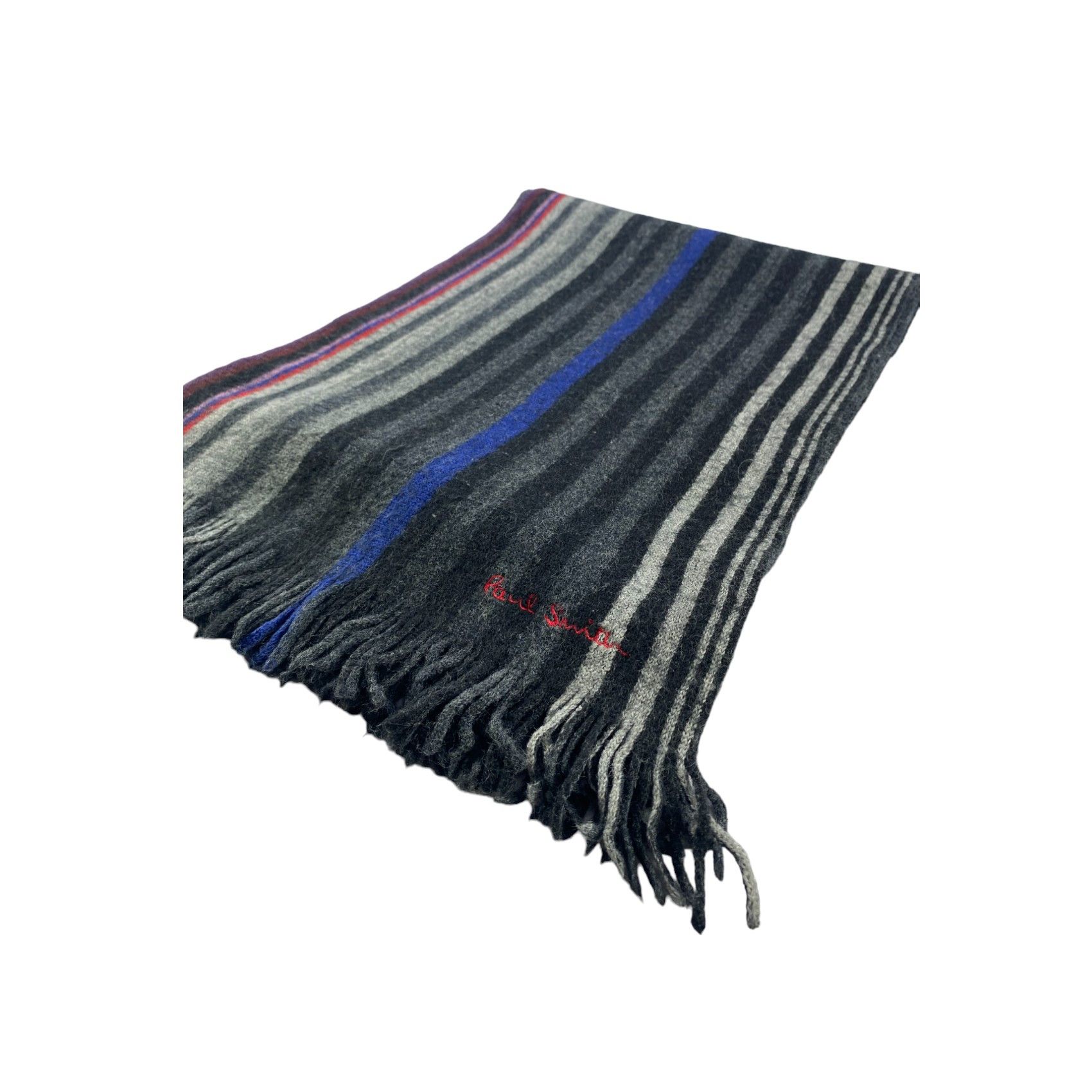 Paul Smith × Vintage Paul Smith Scarf / Muffler / Neckwear - WW1832 Size ONE SIZE - 4 Thumbnail