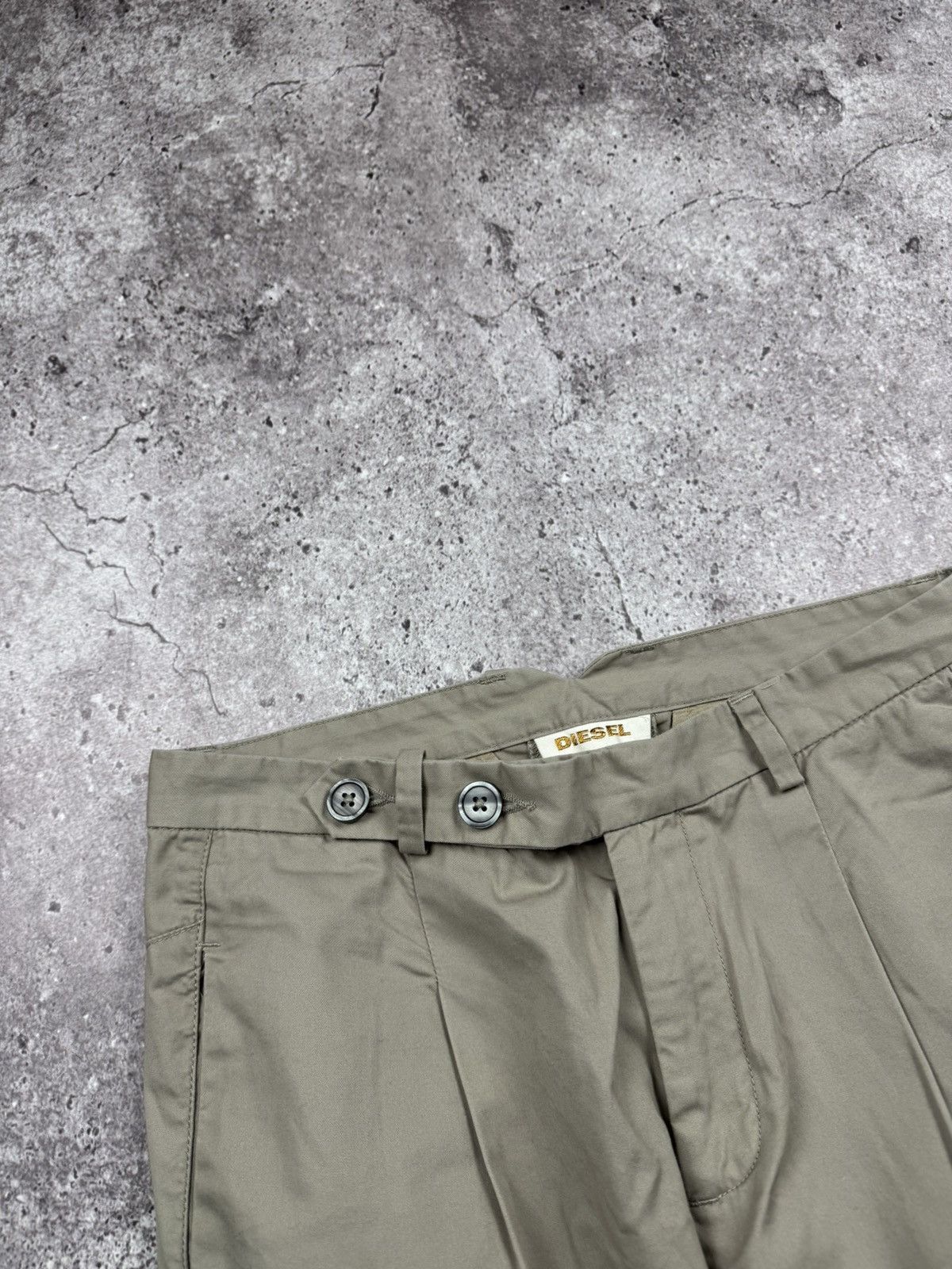 Diesel Avant Garde Diesel Y2K Japanesse Classic Chinos pants Rare Size 26" / US 2 / IT 38 - 6 Thumbnail