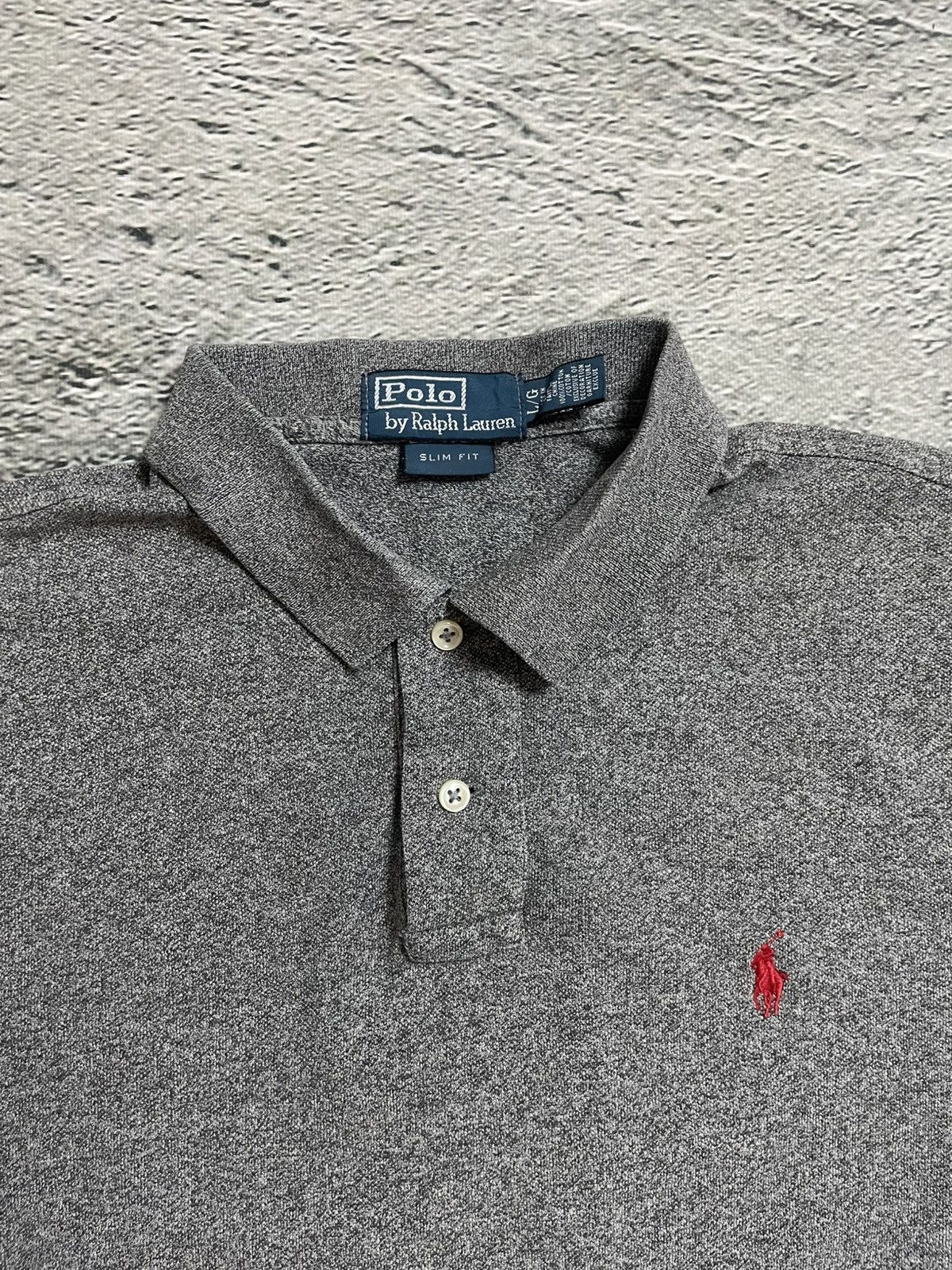 Ralph Lauren Polo Ralph Lauren grey Polo T-shirt small pony purple Size US L / EU 52-54 / 3 - 2 Thumbnail