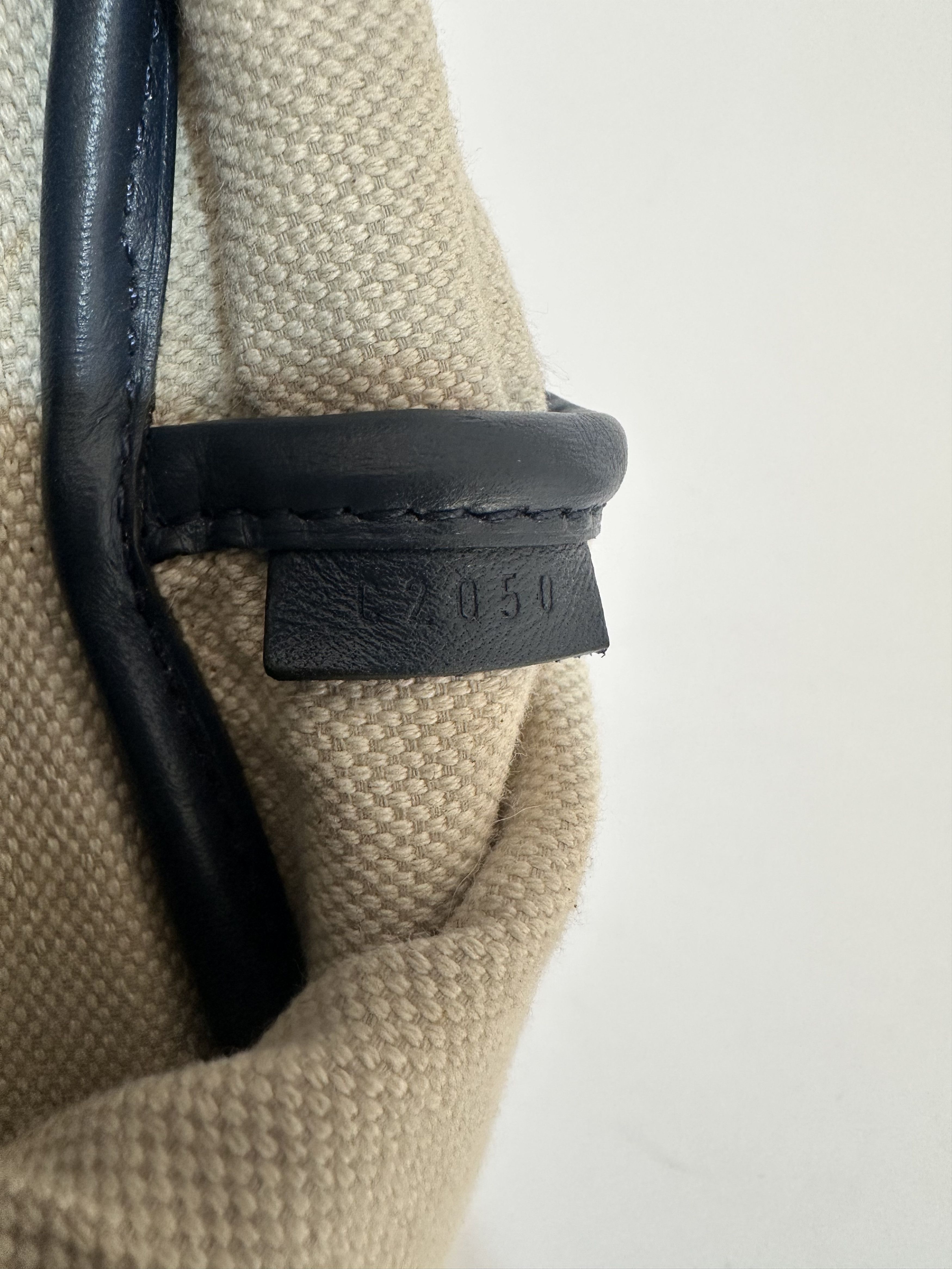 Moynat Moynat Blue Monogram Coated Canvas and Leather Tote Size ONE SIZE - 9 Thumbnail
