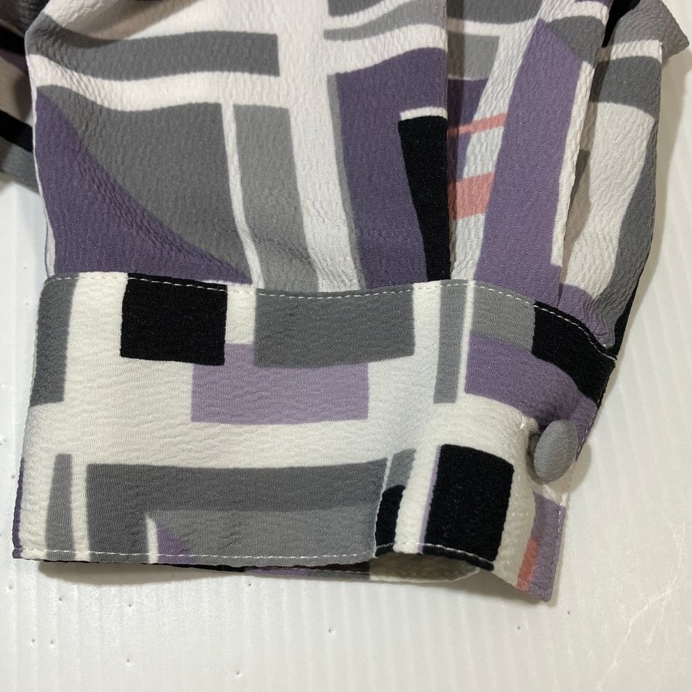 Other Alfred Dunner Vintage Retro Pastels Collared Blouse Women 14 Size XL / US 12-14 / IT 48-50 - 7 Thumbnail