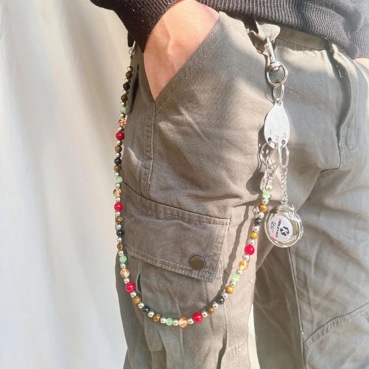 Japanese Brand × Jewelry Handmade Natural Stone Punk Jeans Chain Size ONE SIZE - 1 Thumbnail