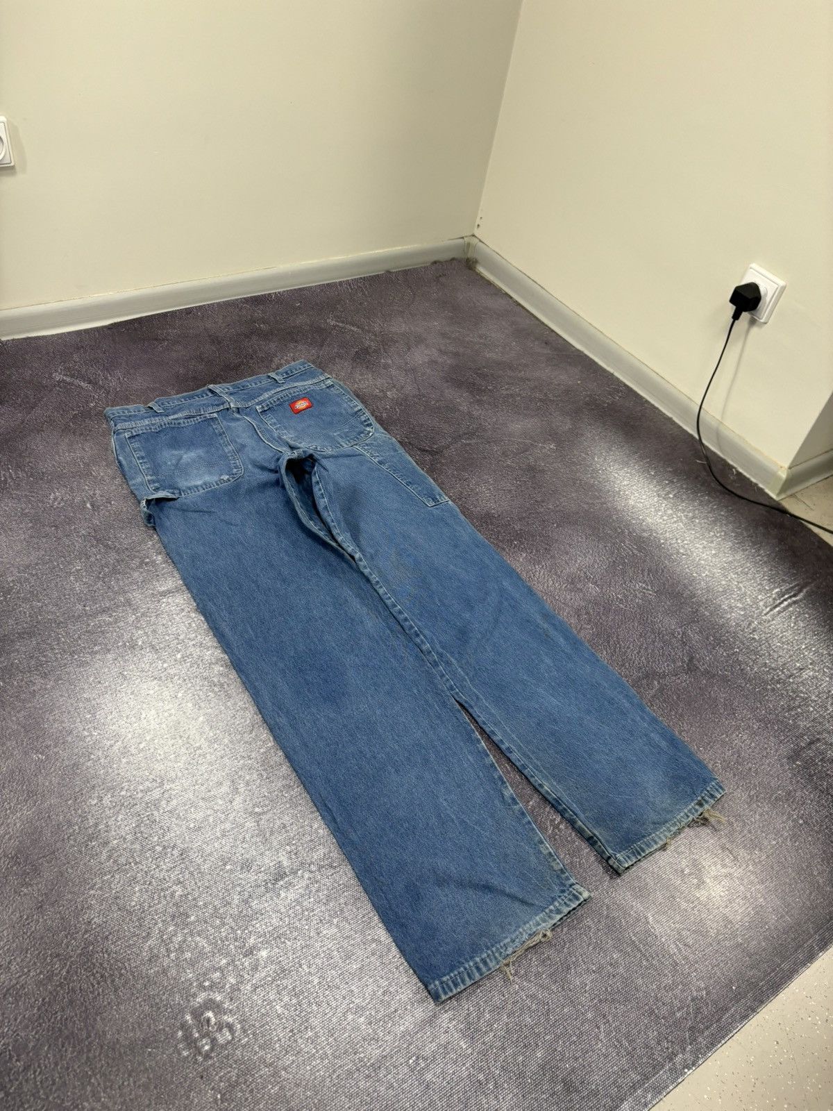 Dickies Vintage Dickies Y2K Blue Work USA Denim Hype Jeans Size US 34 / EU 50 - 3 Thumbnail