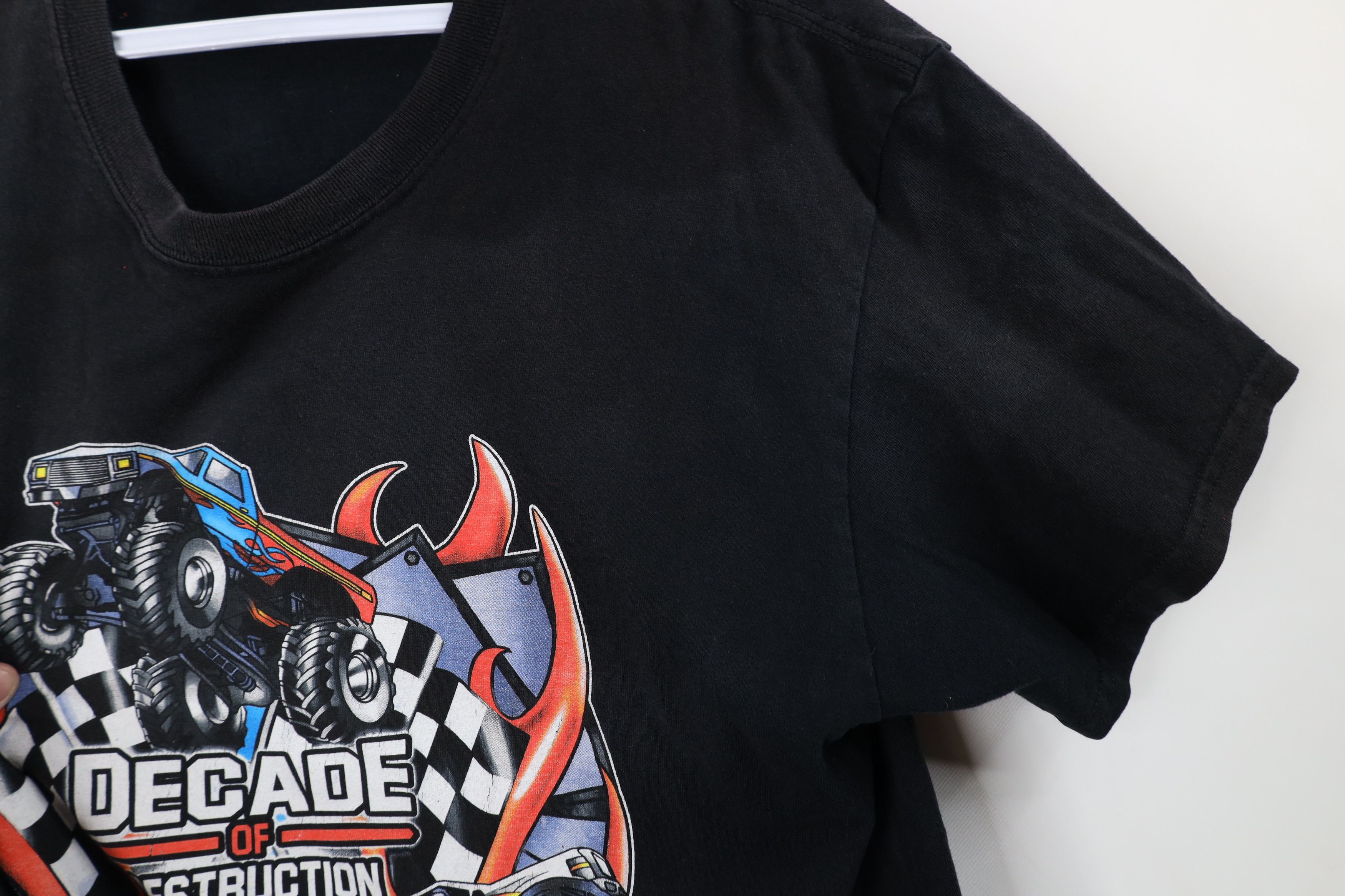 Vintage Y2K Streetwear All Star Monster Truck Tour T-Shirt Black Size US L / EU 52-54 / 3 - 7 Thumbnail