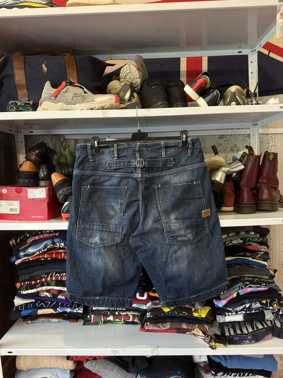 G-Star Mens Vintage G Star Raw Cargo Shorts rare army Y2K Size US 32 / EU 48 - 7 Thumbnail