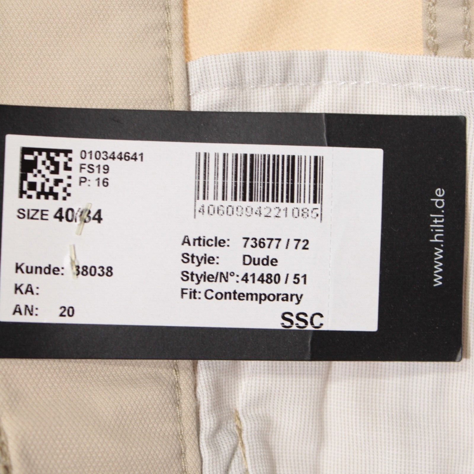 Hiltl Hiltl New with tags Chino Size 40 US In Beige Size US 40 / EU 56 - 8 Thumbnail