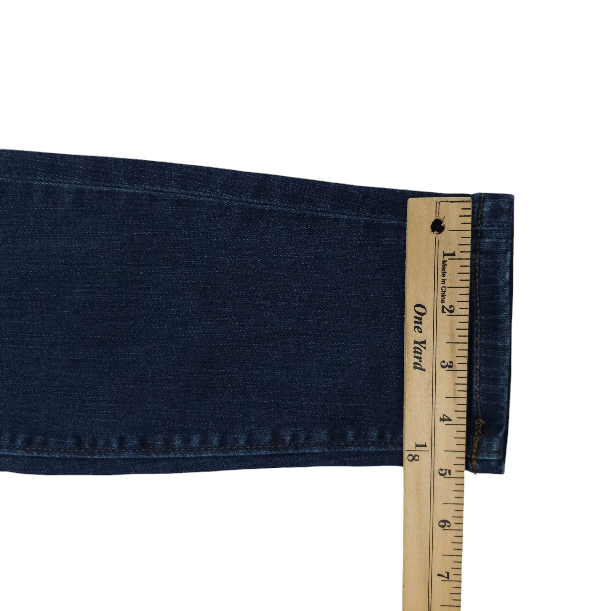 Ann Taylor Ann Taylor The Skinny Stretch Dark Wash Jeans Womens Size 6 Size 28" / US 6 / IT 42 - 6 Thumbnail