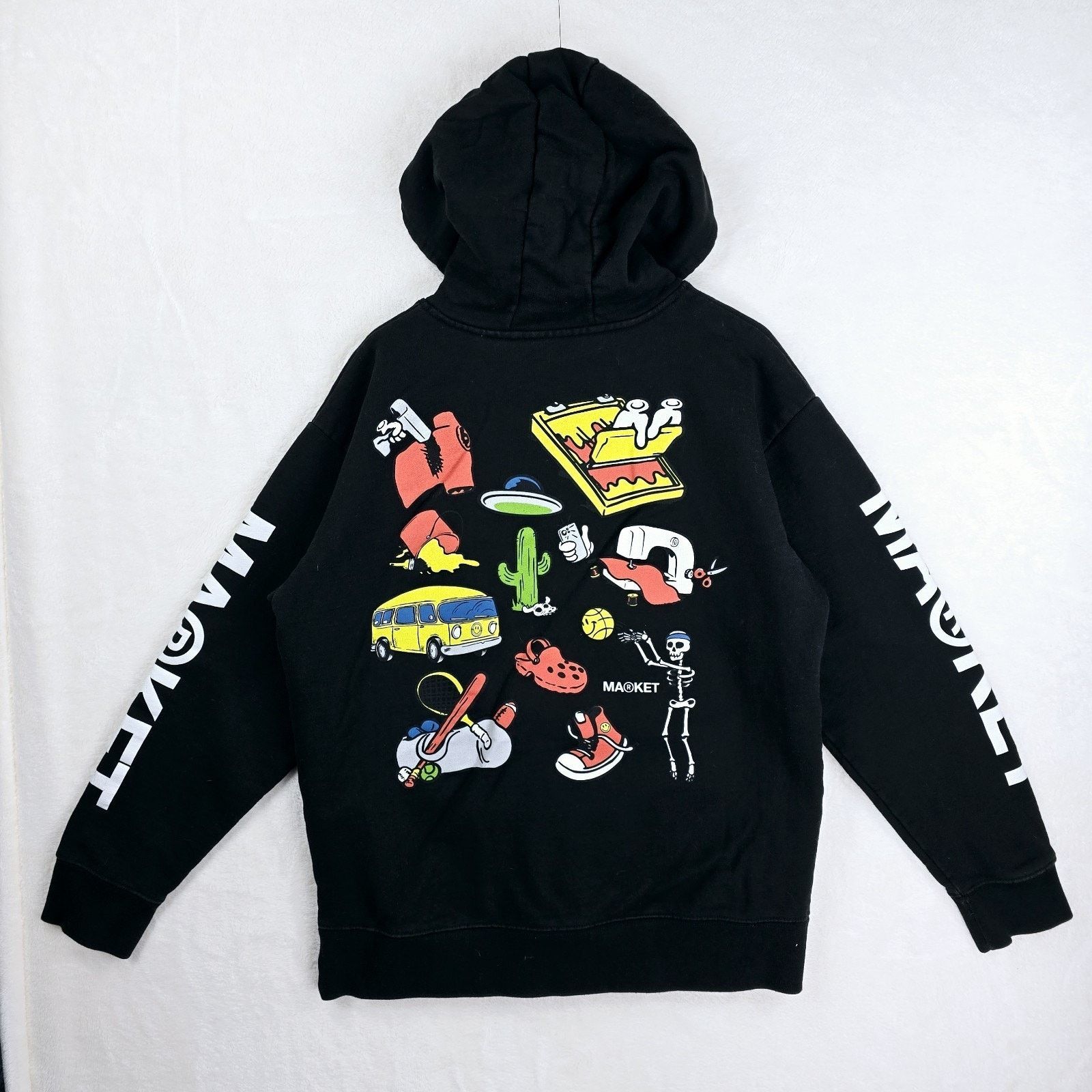 Market Chinatown Market Smiley Globe Sweatshirt Hoodie Men's XL Size US XL / EU 56 / 4 - 8 Thumbnail