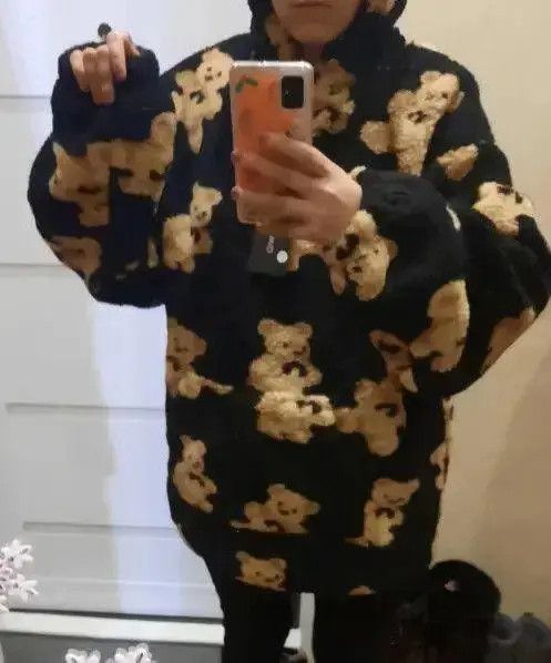 VIBE Teddy Graphic Fleece Hoodie Size US L / EU 52-54 / 3 - 2 Thumbnail