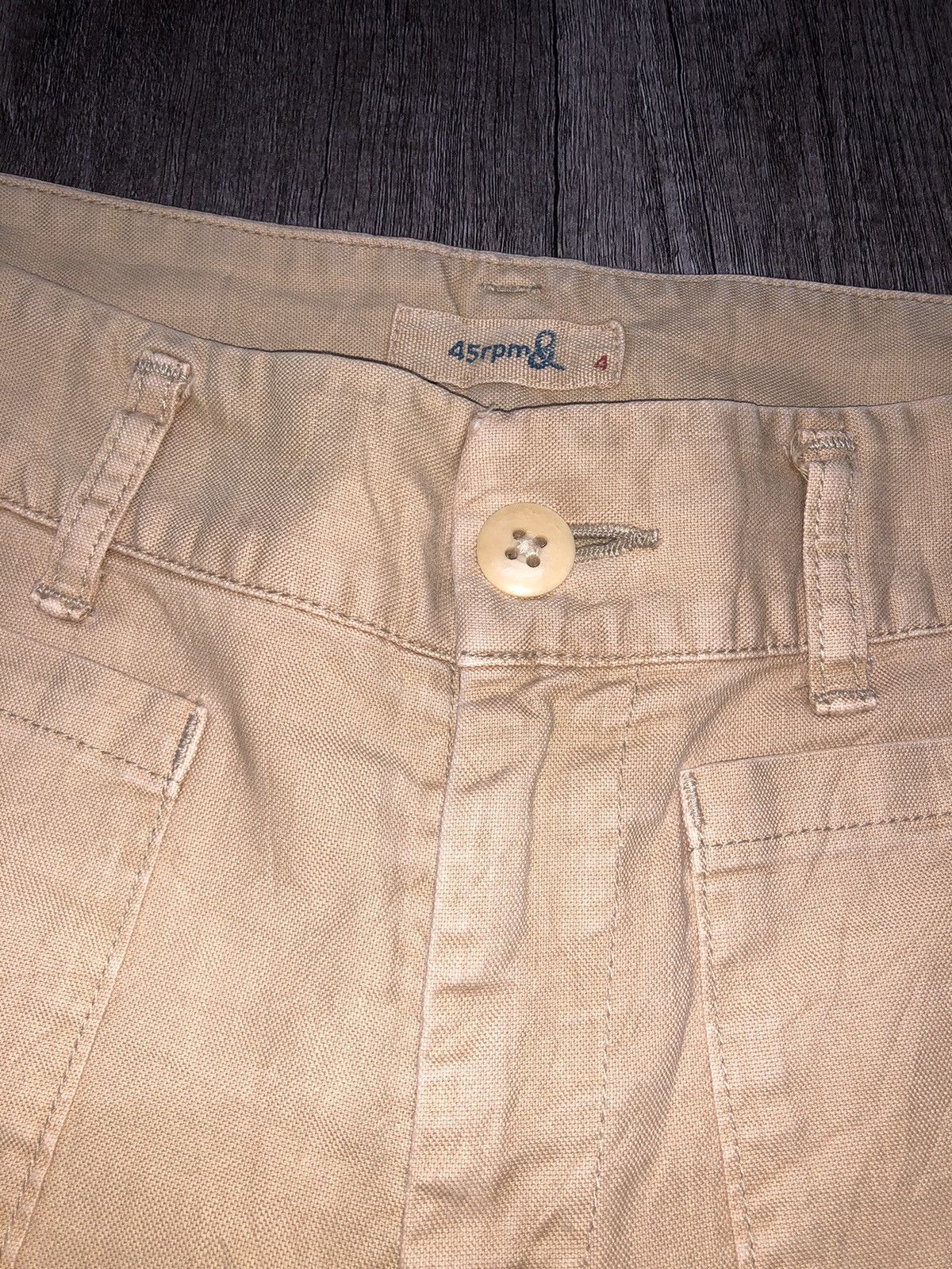 45rpm × Japanese Brand × Kapital Vintage 45rpm Khakis Bush Pants Design Unisex Size US 32 / EU 48 - 13 Thumbnail