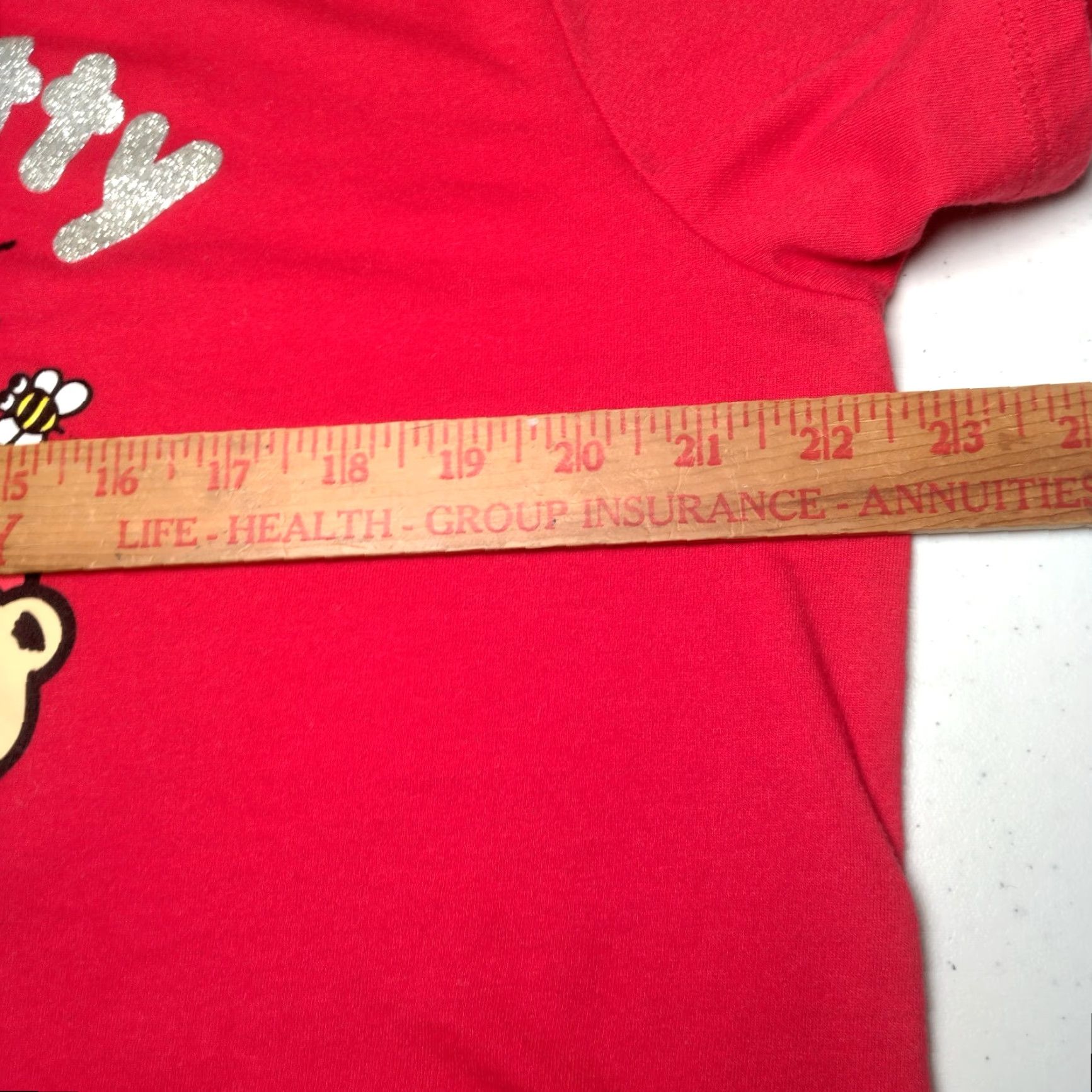 Vintage SANRIO Hello Kitty Shirt Womens Large Red Glitter Cupcake Graphic T-Shirt Size L / US 10 / IT 46 - 6 Thumbnail
