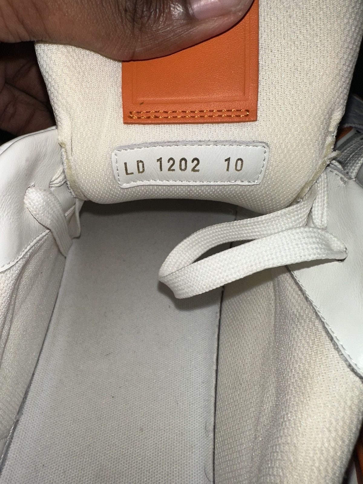 Louis Vuitton Louis Vuitton Monogram Trainer #54 Signature (Red/White) Size US 11 / EU 44 - 6 Thumbnail