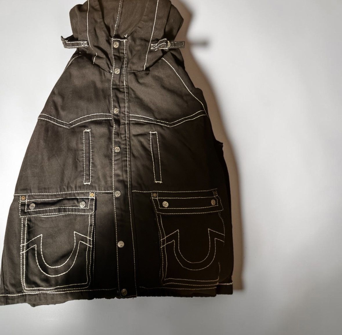 True Religion True religion black denim hooded jacket Size US XXL / EU 58 / 5 - 1 Thumbnail