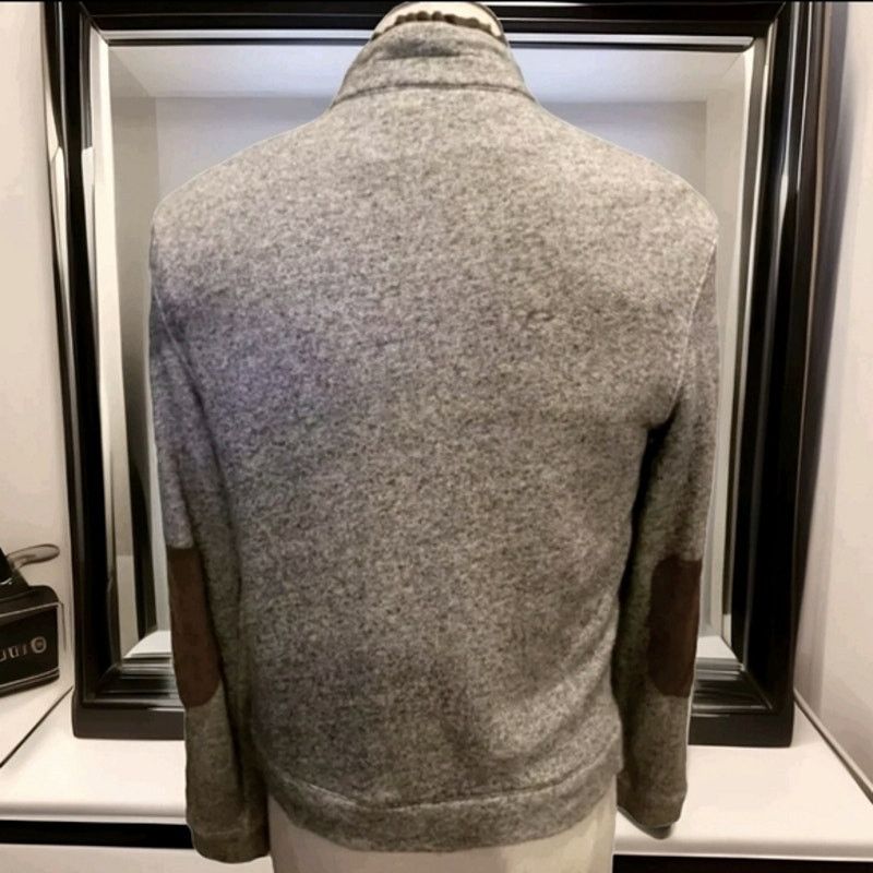 Hugo Boss HUGO BOSS Wool Jacket Men's M Gray Full Zip Size US M / EU 48-50 / 2 - 3 Thumbnail