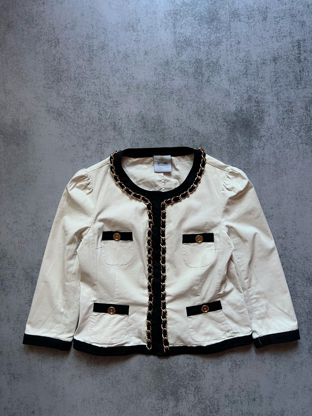 Moschino Cheap and Chic Chain Blazer / Jacket