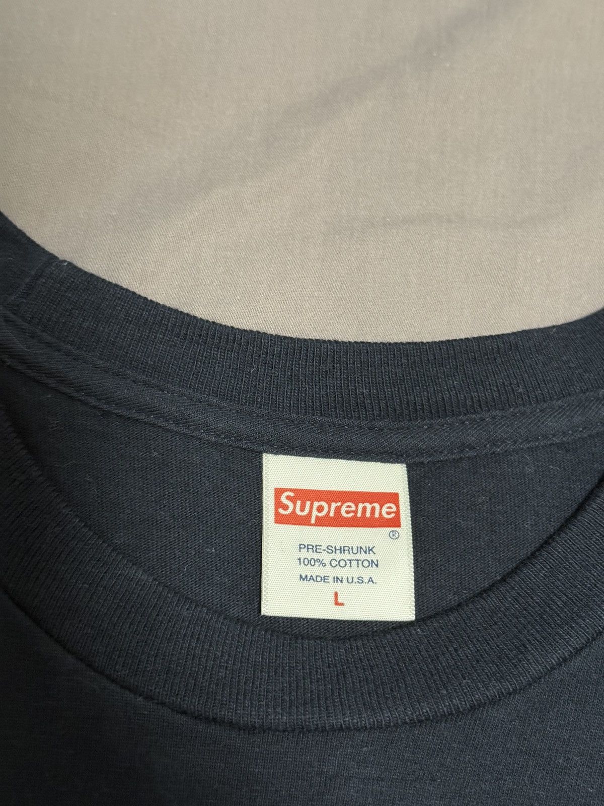 Supreme Supreme sade tee T-shirt navy large Size US L / EU 52-54 / 3 - 3 Thumbnail