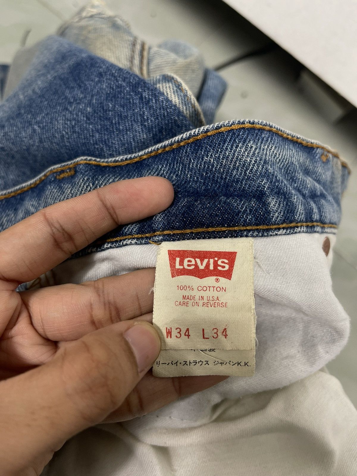 Levi's × Levi's Vintage Clothing Vintage Levis 525 Mudwash Made In Usa Zipper Fly Jeans Size US 33 - 17 Thumbnail