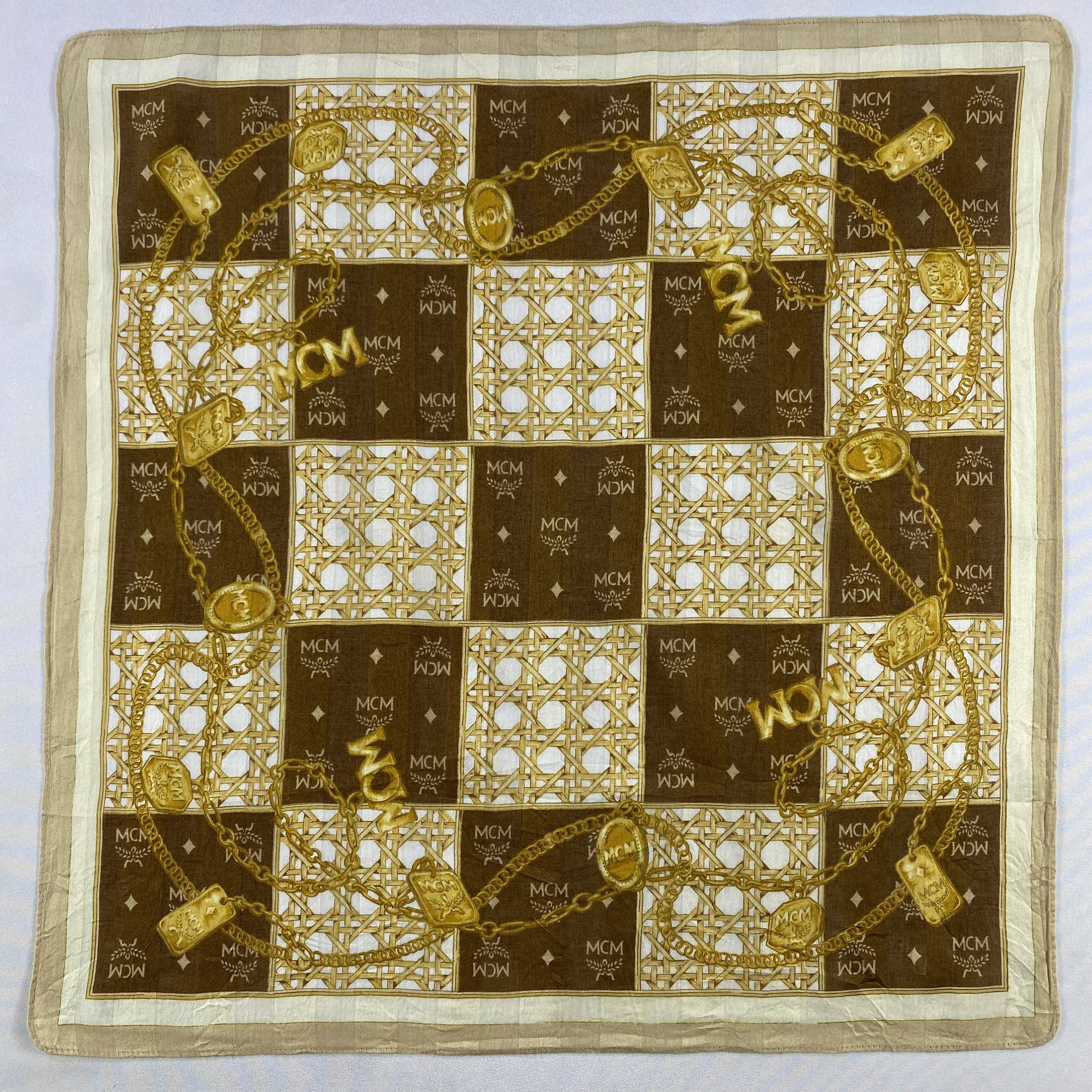 MCM × Vintage MCM Bandana/ Handkerchief / Neckerchief Size ONE SIZE - 1 Thumbnail