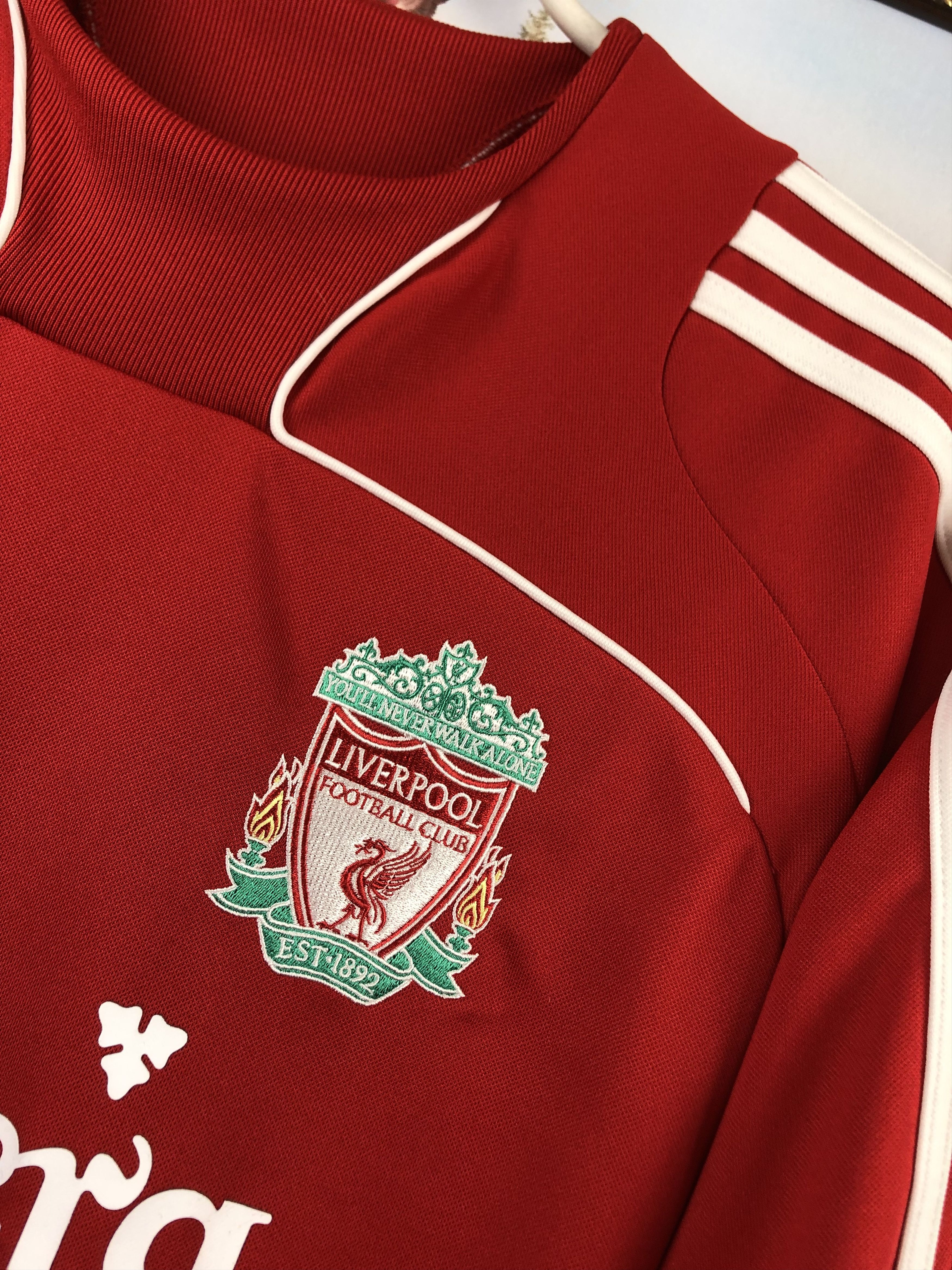 Adidas Vintage Liverpool Football Sweatshirt Soccer Jacket Rare Size US M / EU 48-50 / 2 - 6 Thumbnail