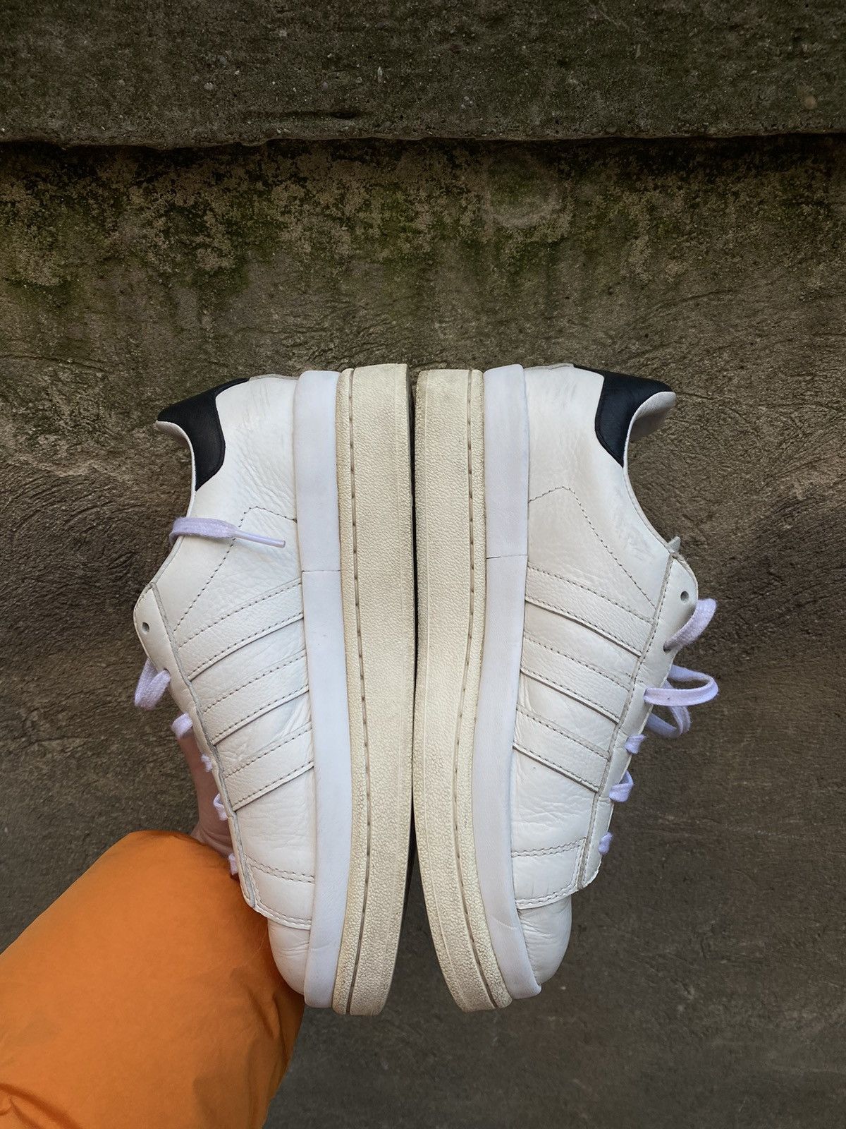 Adidas × Y-3 × Yohji Yamamoto Adidas x Y-3 Yohji Yamamoto Leather Sneakers Size US 8 / IT 38 - 3 Thumbnail