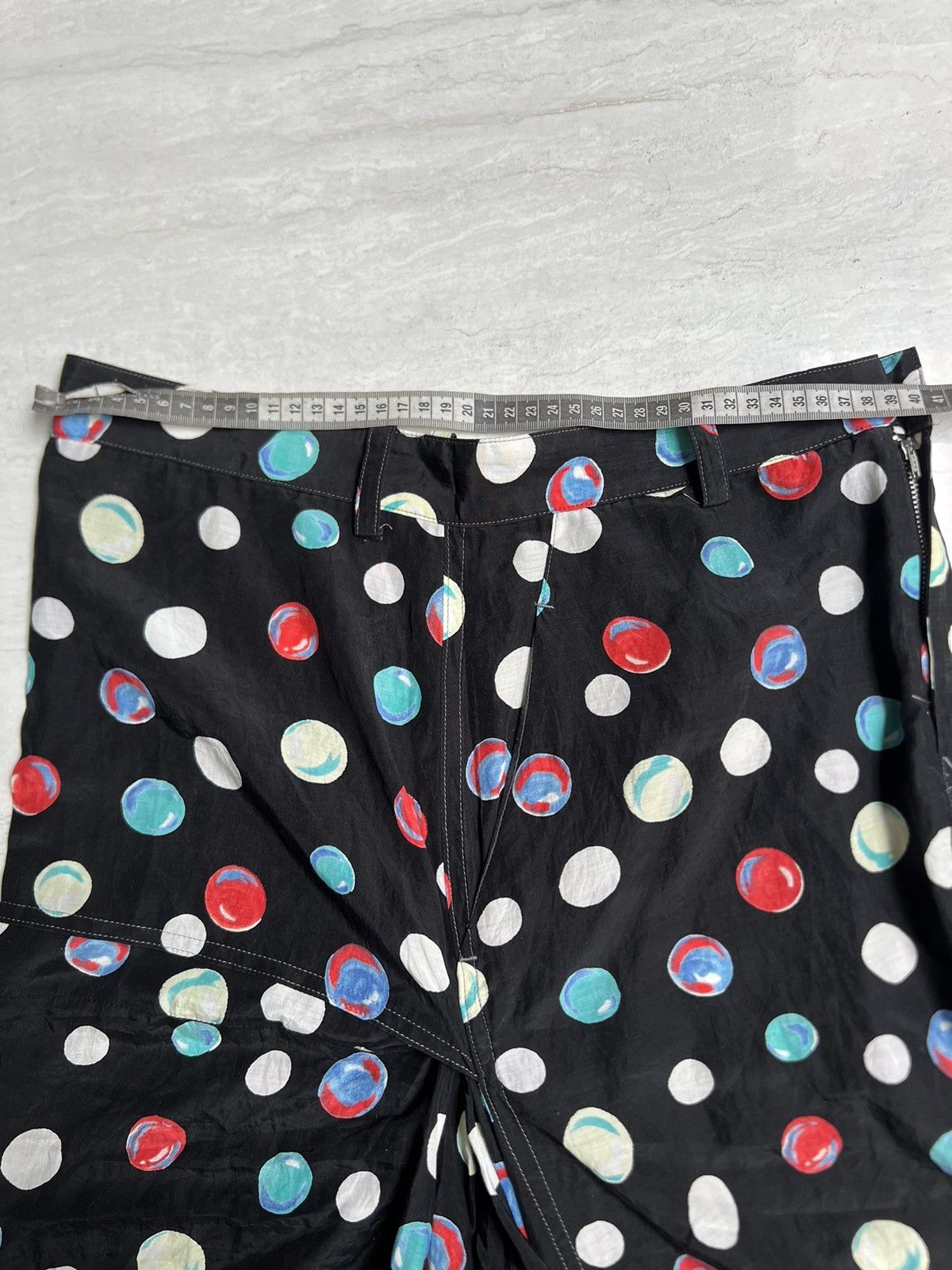 YOHJI YAMAMOTO Polkadot Motive Pants