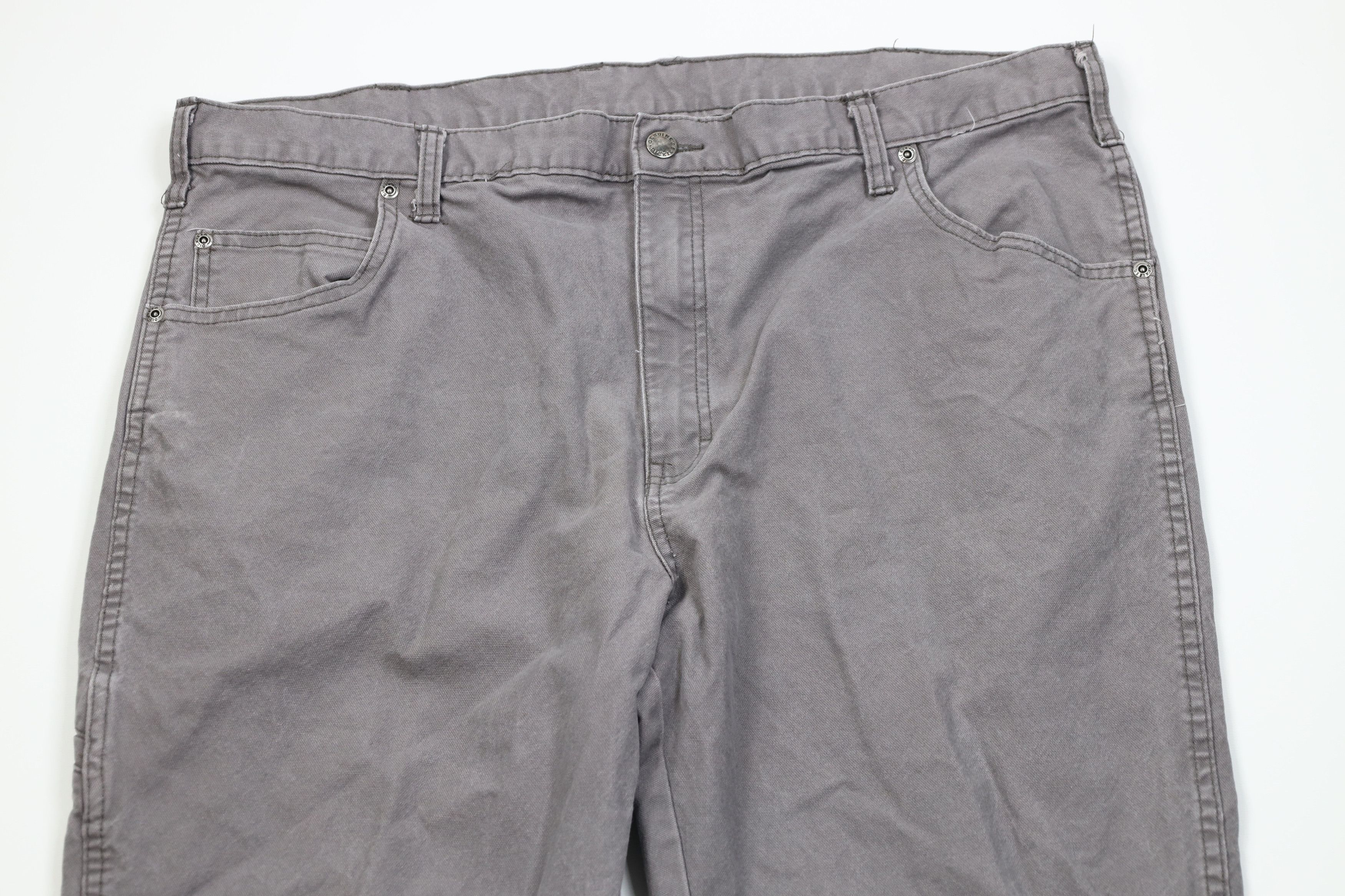 Dickies Vintage Y2K Dickies Wide Leg Dungaree Pants Gray Stretch Size US 40 / EU 56 - 2 Thumbnail