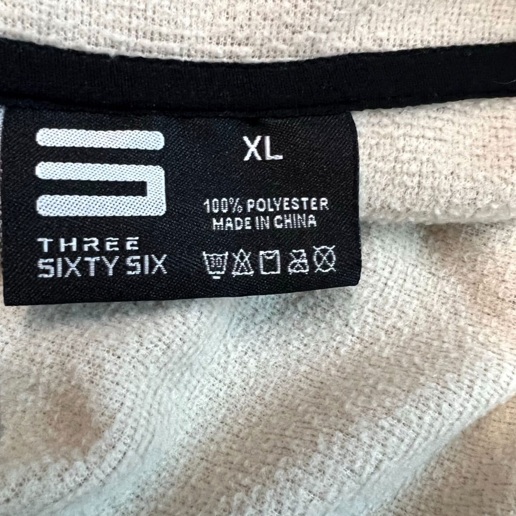 Vintage 366 Mens Pullover Sweater Beige XL Long Sleeves Knitted 1/4 Zip Size US XL / EU 56 / 4 - 6 Thumbnail