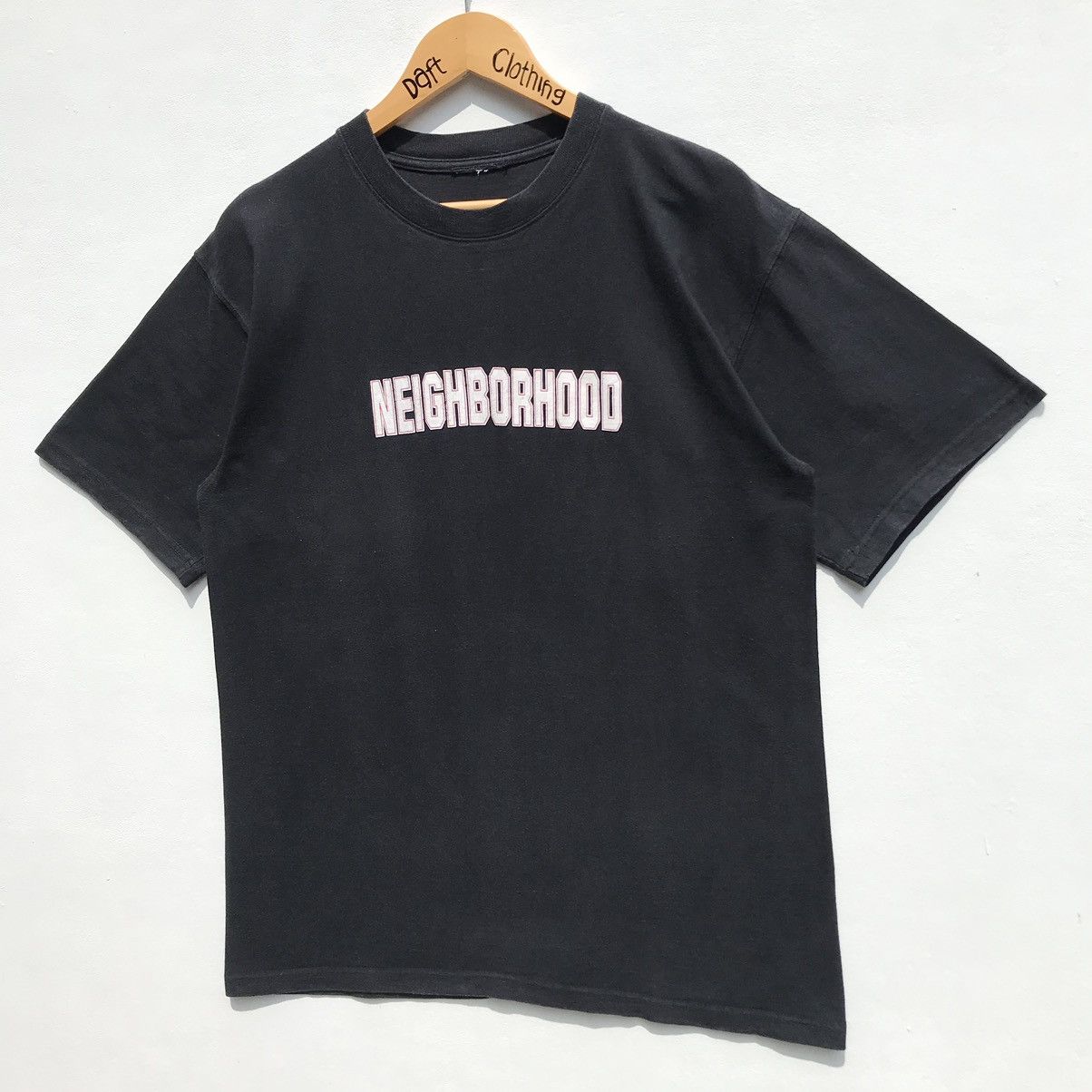 Neighborhood Neigborhood Japan Brand Tee Spellout Neighborhood SunFaded Size US M / EU 48-50 / 2 - 3 Thumbnail