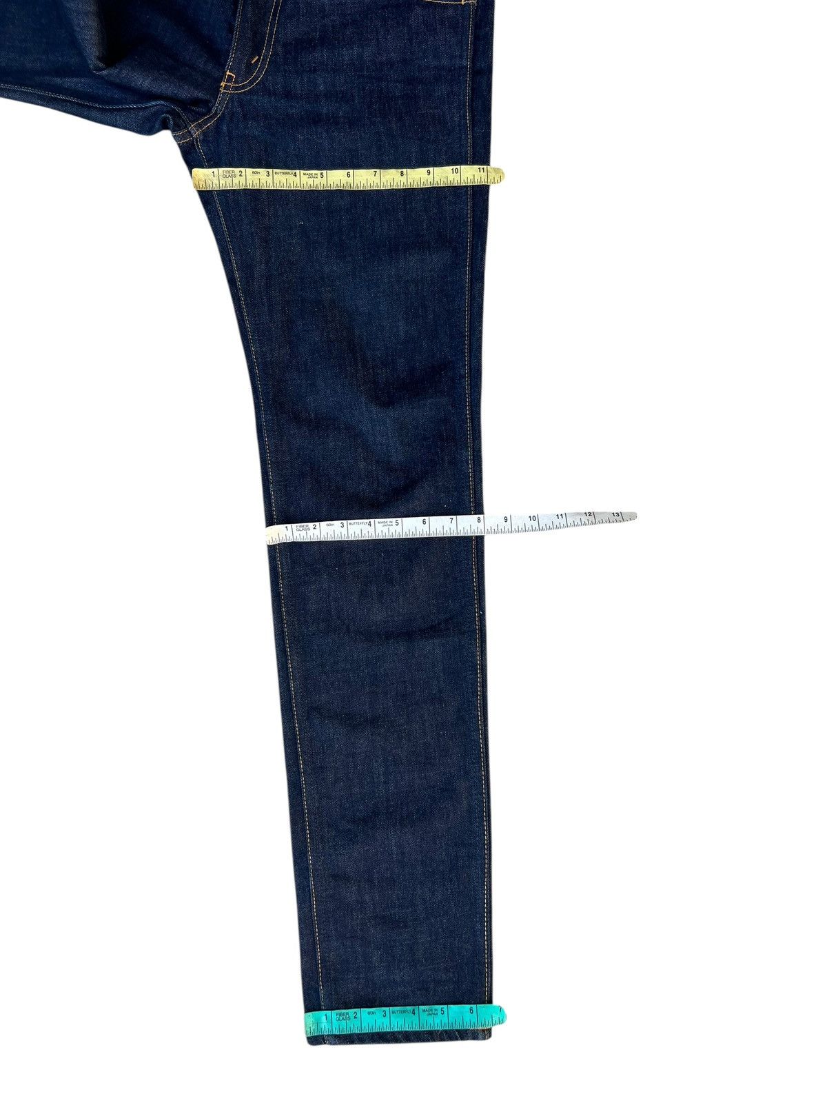 Levi's Vintage Clothing Vintage 2005 Levi’s 606 Big E Orange Tab Denim Skinny Jeans Size US 32 / EU 48 - 14 Thumbnail