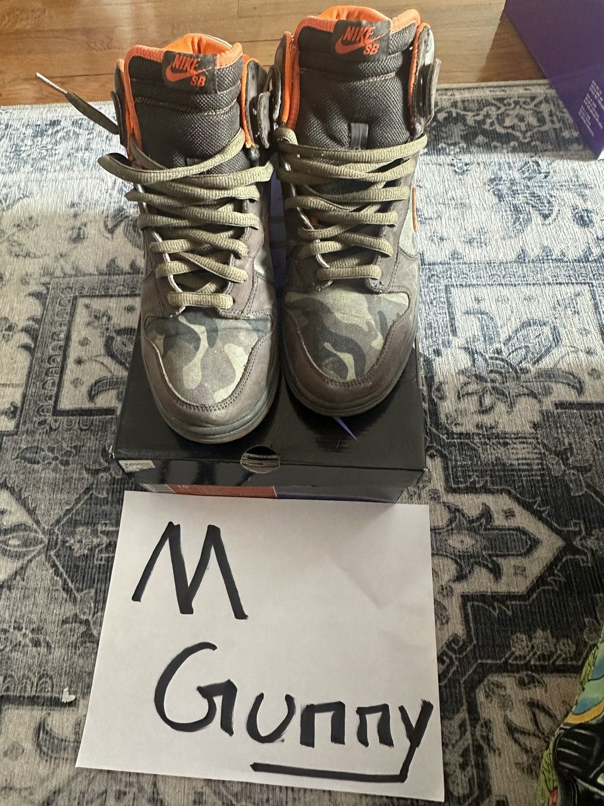 Nike Nike SB Dunk High Brian Anderson Camo Size 10.5 Size US 10.5 / EU 43-44 - 8 Thumbnail