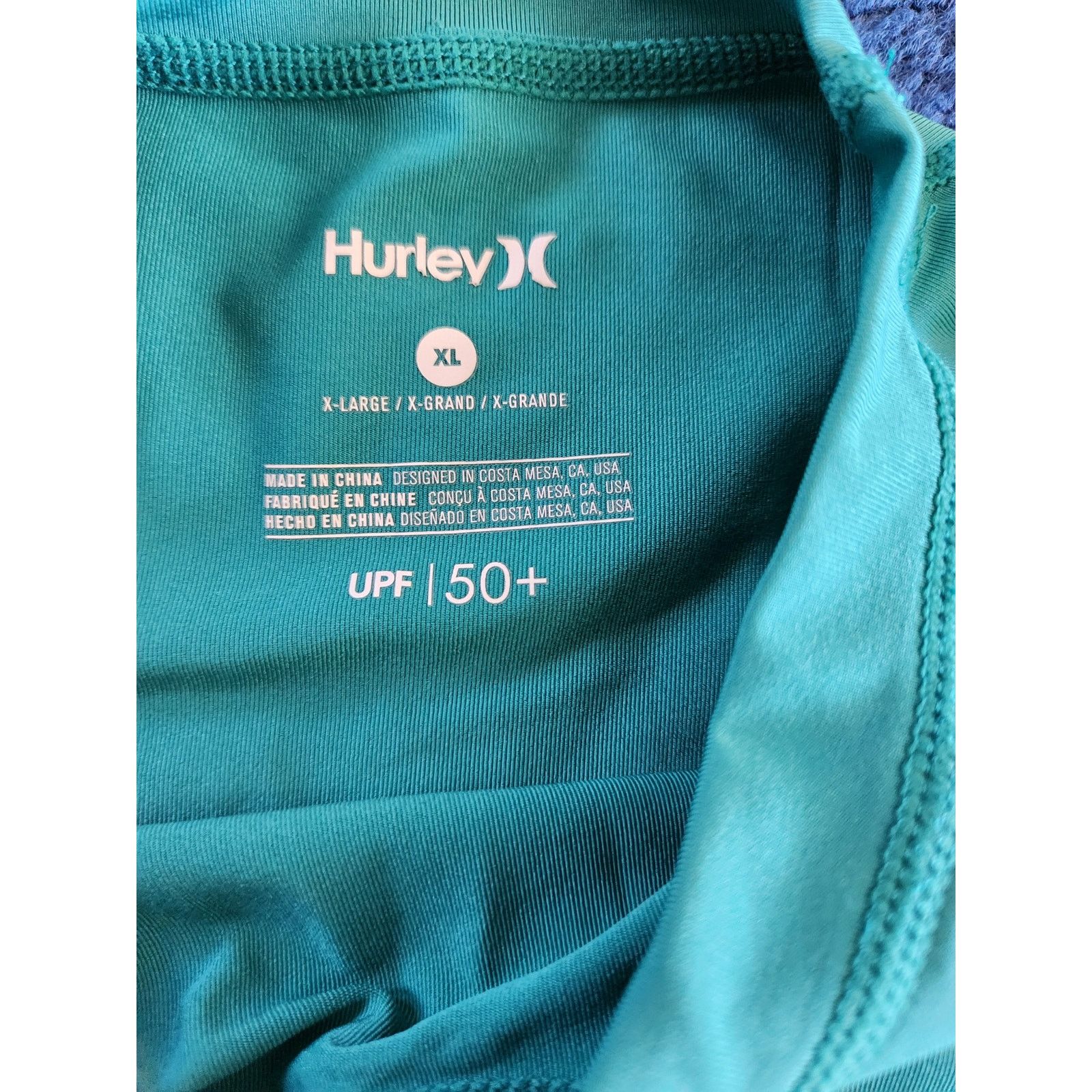 Hurley Hurley Women's UPF 50+ Beach/Summer Long Sleeve Shirt XL Size XL / US 12-14 / IT 48-50 - 4 Thumbnail