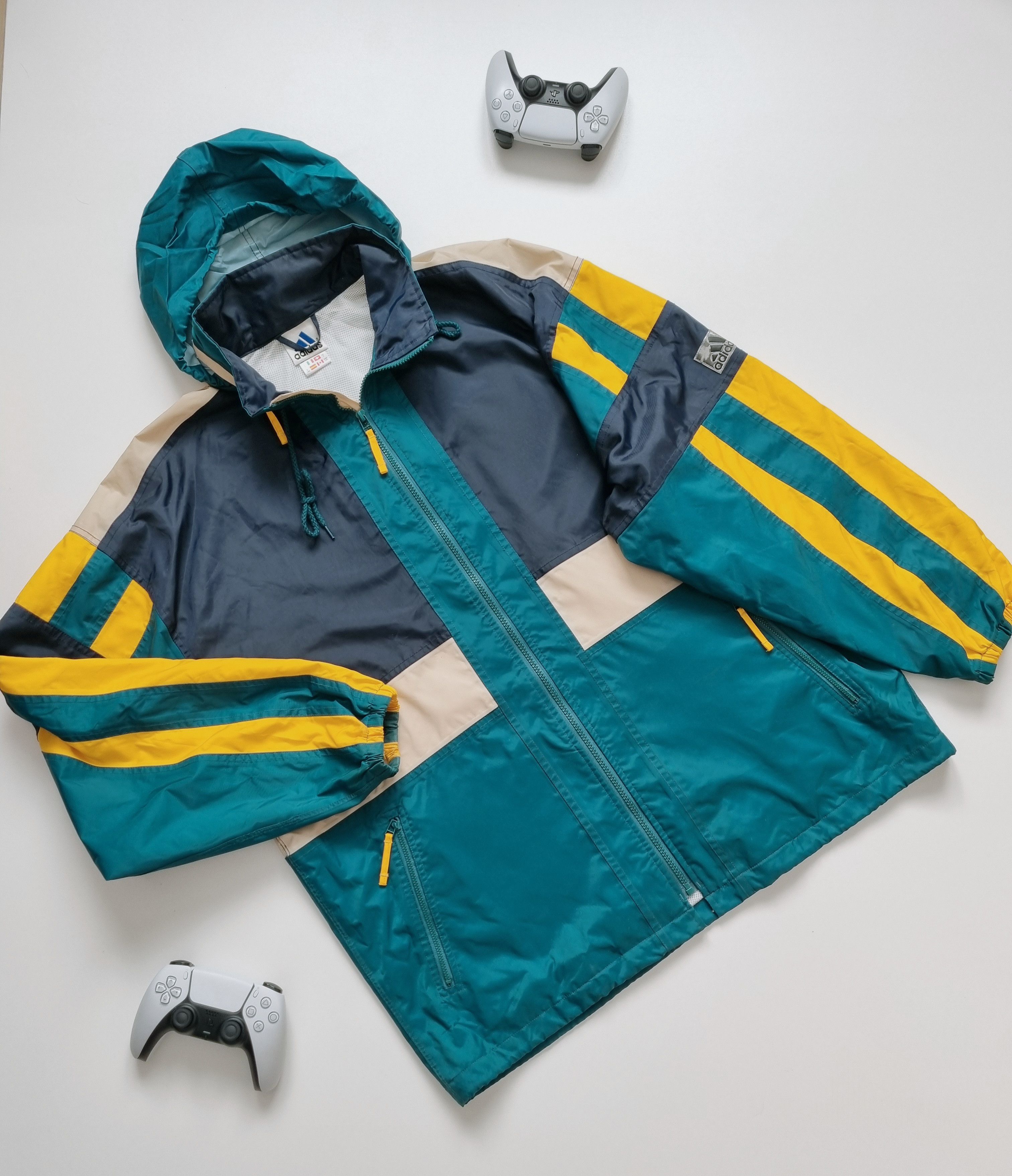 Adidas Vintage Adidas jacket Size US L / EU 52-54 / 3 - 1 Thumbnail