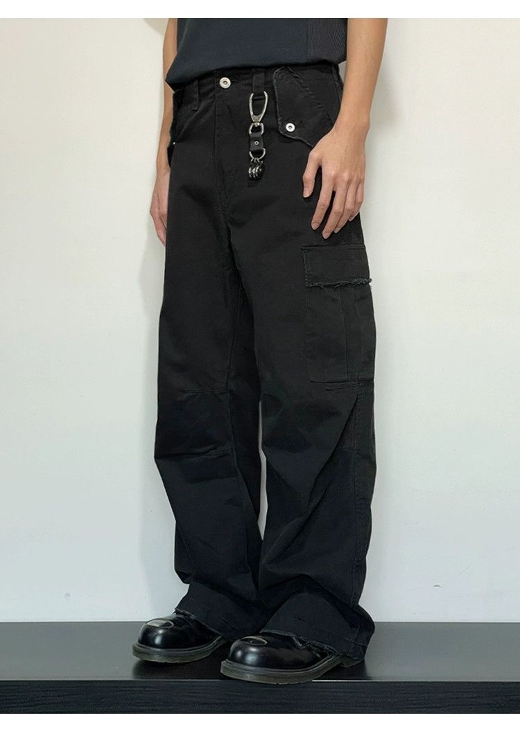 Vintage Unisex outdoor utility loose punk yuppie cargo pants Size US 32 / EU 48 - 2 Thumbnail