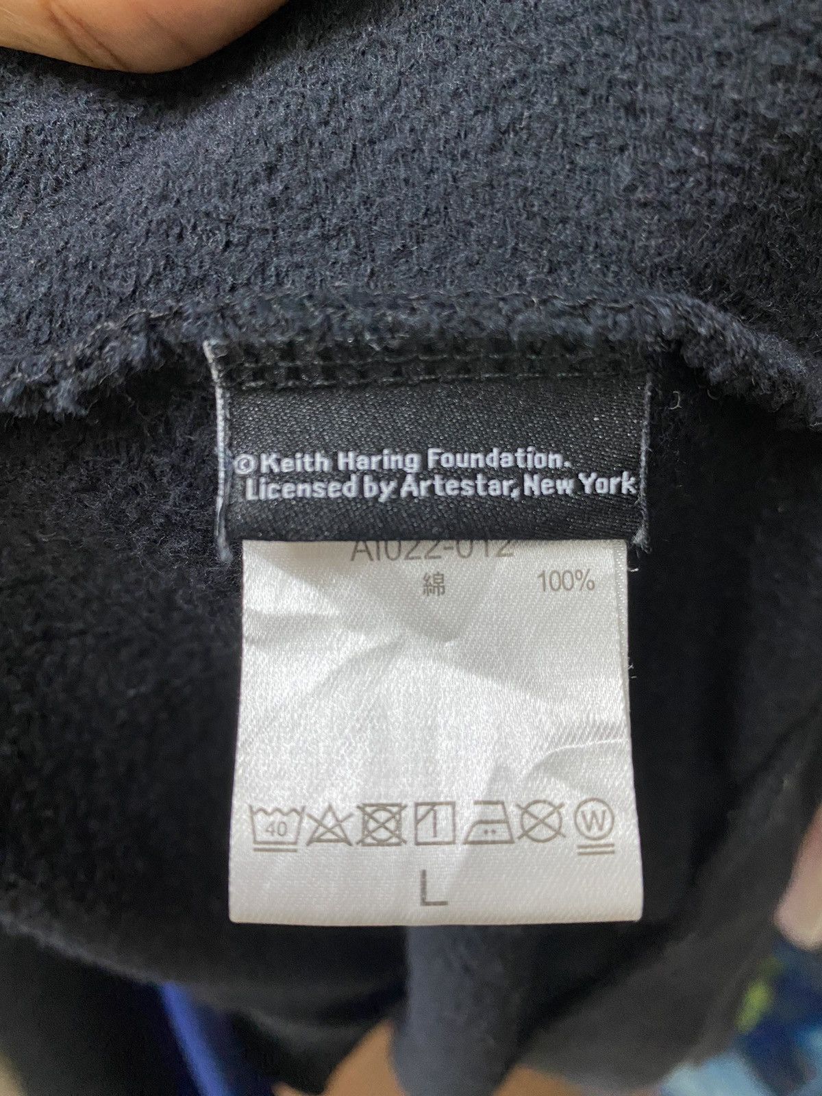 Keith Haring Vintage Element x Keith Haring Hoodie Black Size L Size US L / EU 52-54 / 3 - 12 Thumbnail