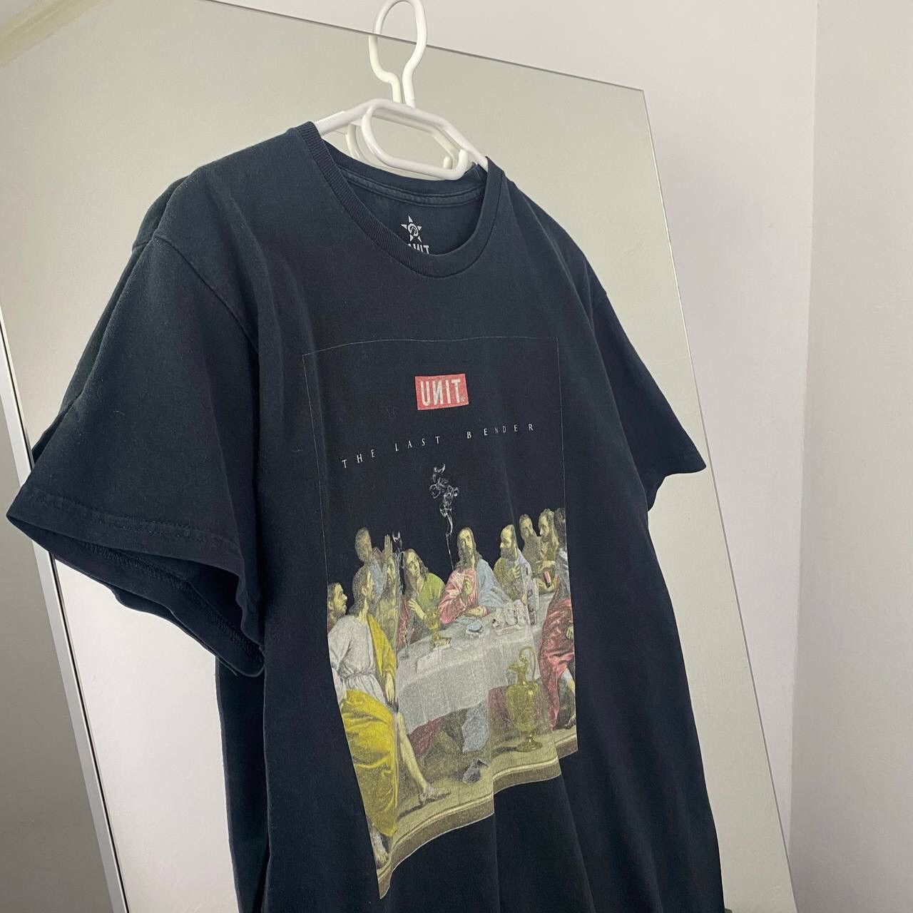 Vintage UNIT the Last Bander Super Art Da Vinci Art Graphic Size US L / EU 52-54 / 3 - 1 Thumbnail