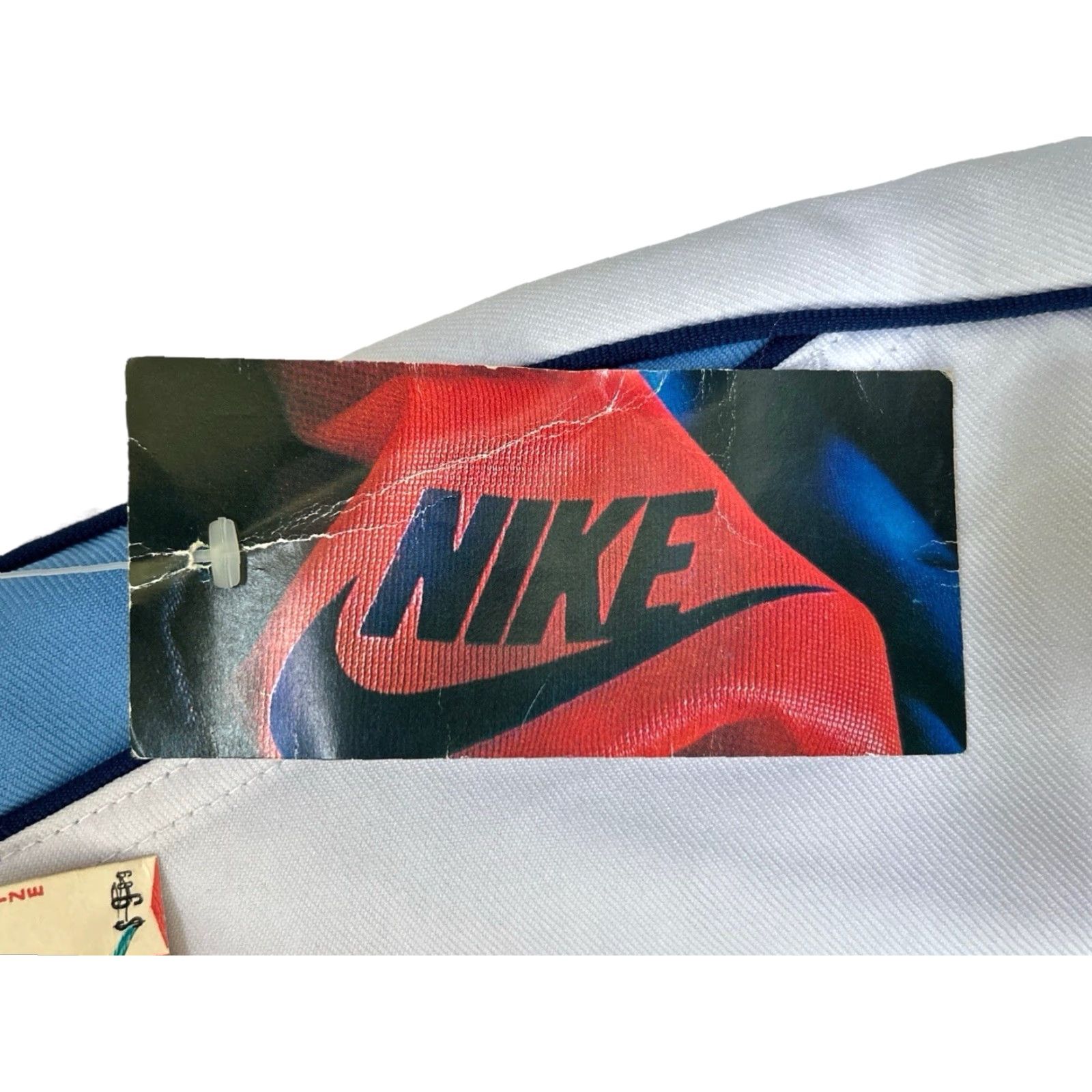 VINTAGE Nike Skirt Womens S 80s Tennis White 12 Waist 14.5 Length Deadstock NWT Front Pockets Back Closure Embroidered Swoosh Caroli...