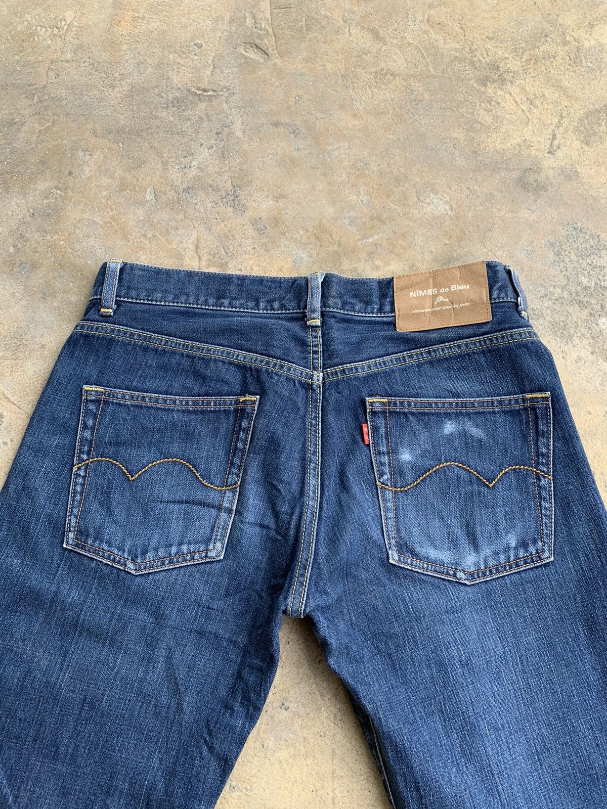 Japanese Brand Nimes De Bleu Selvedge denim Size US 29 - 6 Thumbnail