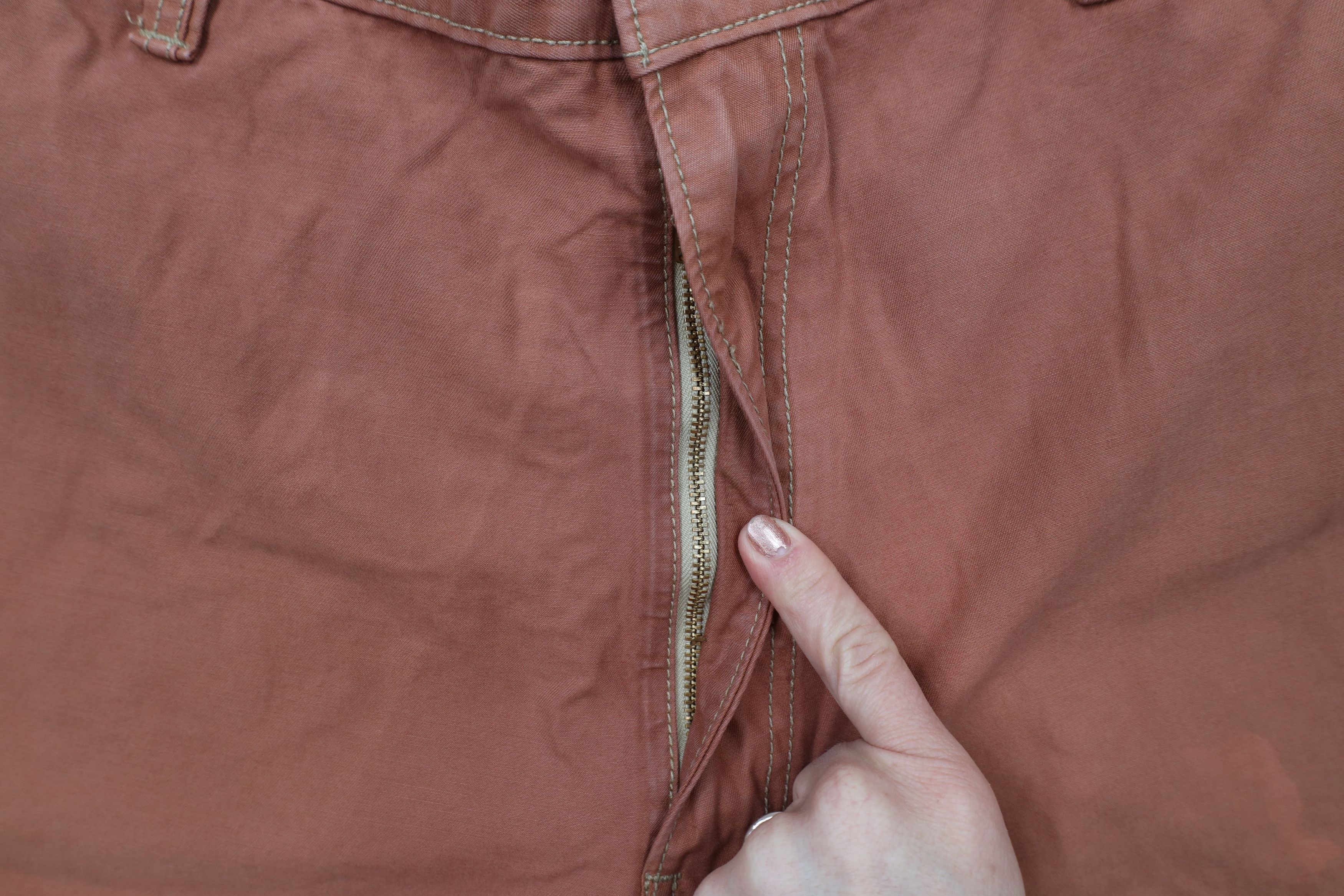 Levi's × Vintage Vintage Y2K Levis Faded Baggy Fit Cargo Shorts Rust Cotton Size US 38 / EU 54 - 7 Thumbnail