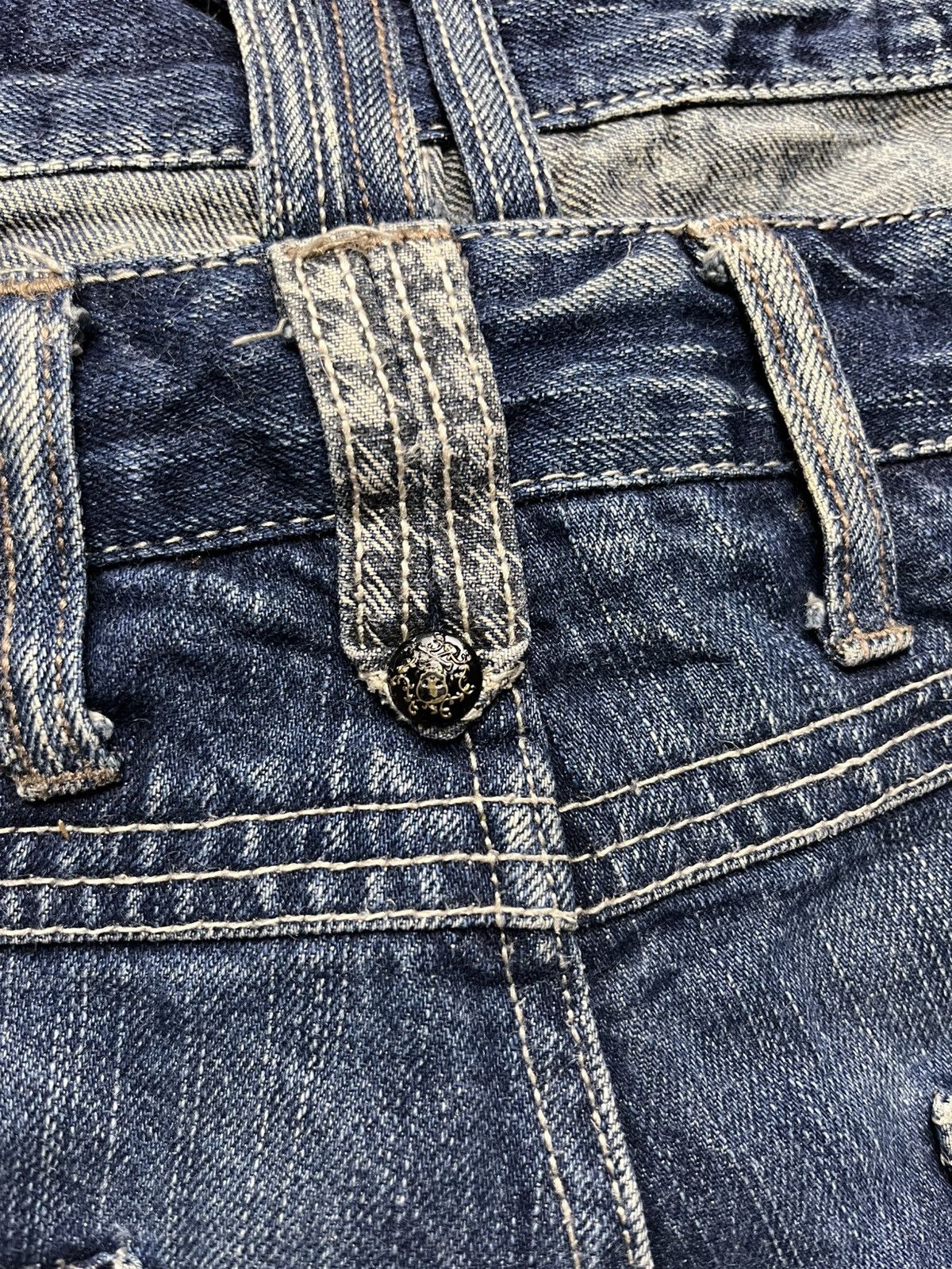 Le Grande Bleu (L.G.B.) Blow by blue jeans double waist Size US 32 / EU 48 - 8 Thumbnail
