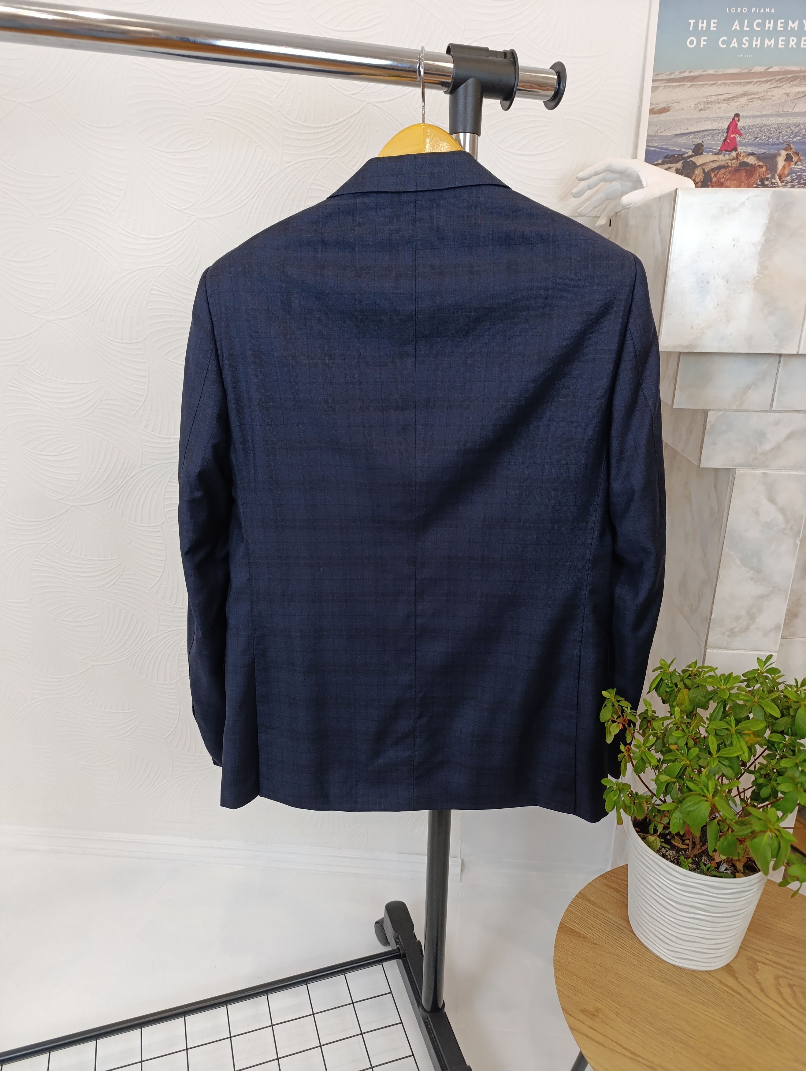 Caruso RAFFAELE CARUSO SUIT BY LORO PIANA TASMANIAN SUPER 150 WOOL Size 48R - 8 Thumbnail