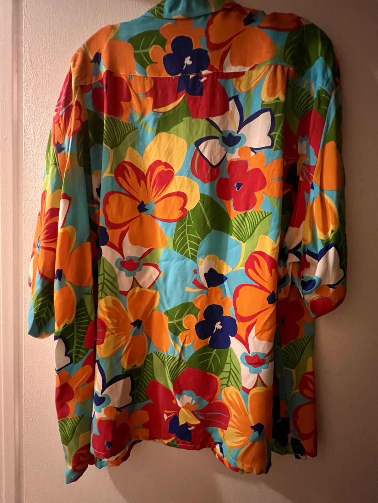 Brioni Brioni x Neiman Marcus Hawaiian Floral Camp Collar Shirt Size US XL / EU 56 / 4 - 3 Thumbnail
