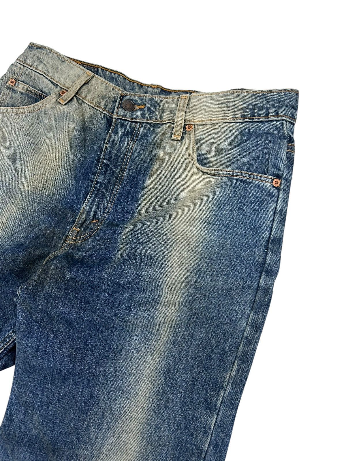 Levi's Levis Vintage Clothing 605 Orange Tag Acid Washed Distress Size US 32 / EU 48 - 8 Thumbnail