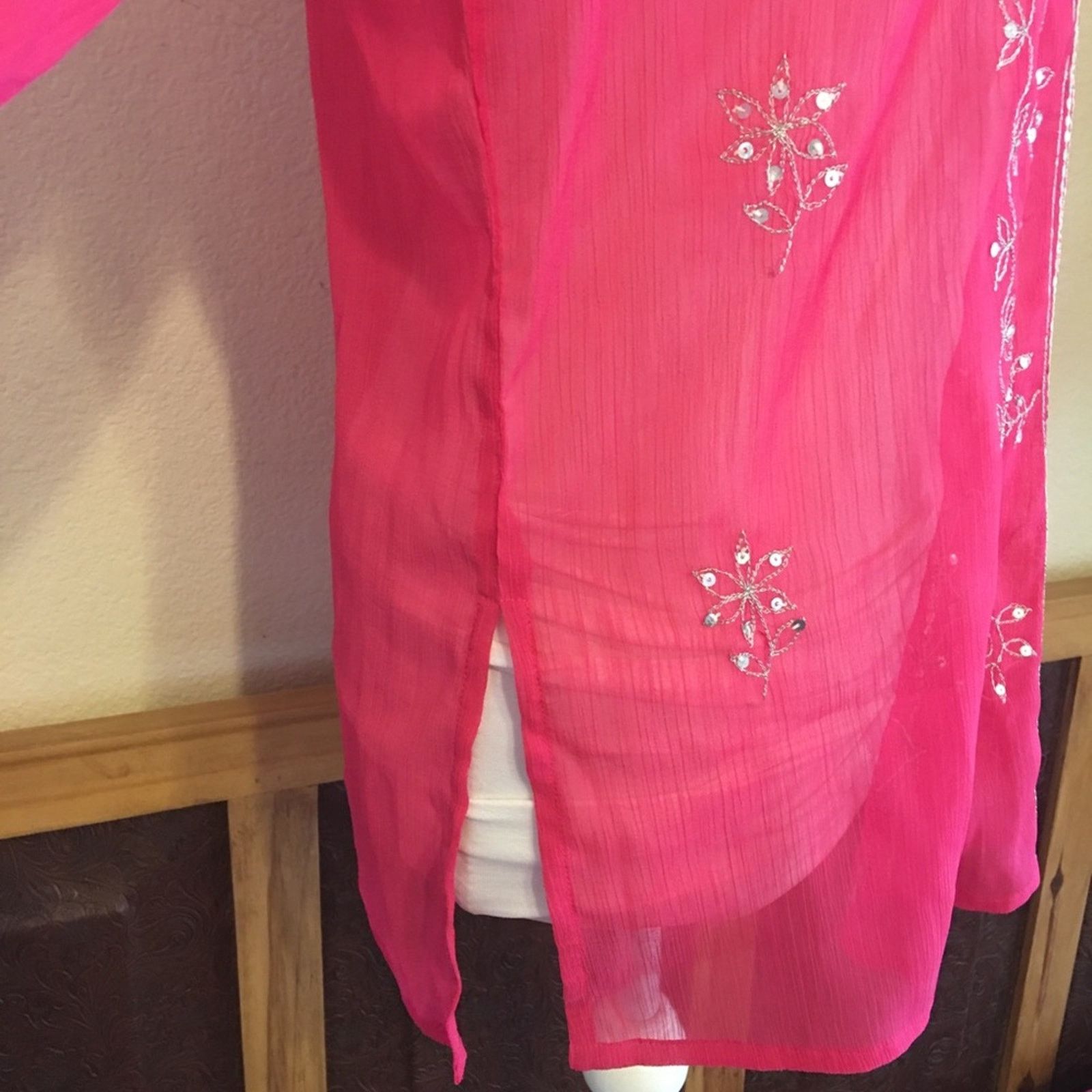 Other Metro Style embellished summer tunic top NWT 10 Size L / US 10 / IT 46 - 5 Thumbnail