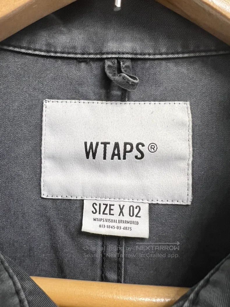 Wtaps Wtaps Washable grey two-piece jacket shirt Size US M / EU 48-50 / 2 - 4 Thumbnail