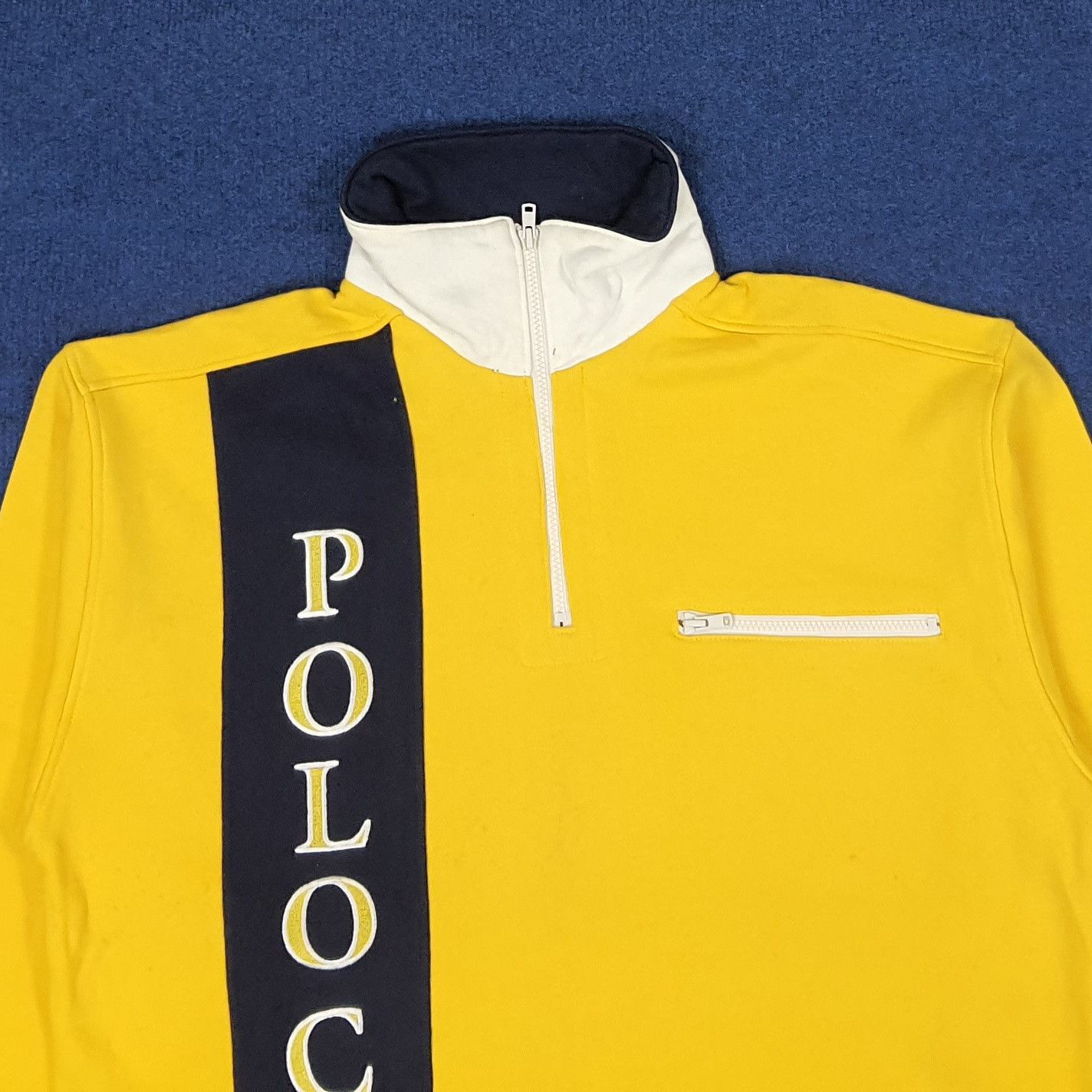 Other Vintage Polo Club Half Zipper Sweatshirt C241N8 Size US M / EU 48-50 / 2 - 2 Thumbnail