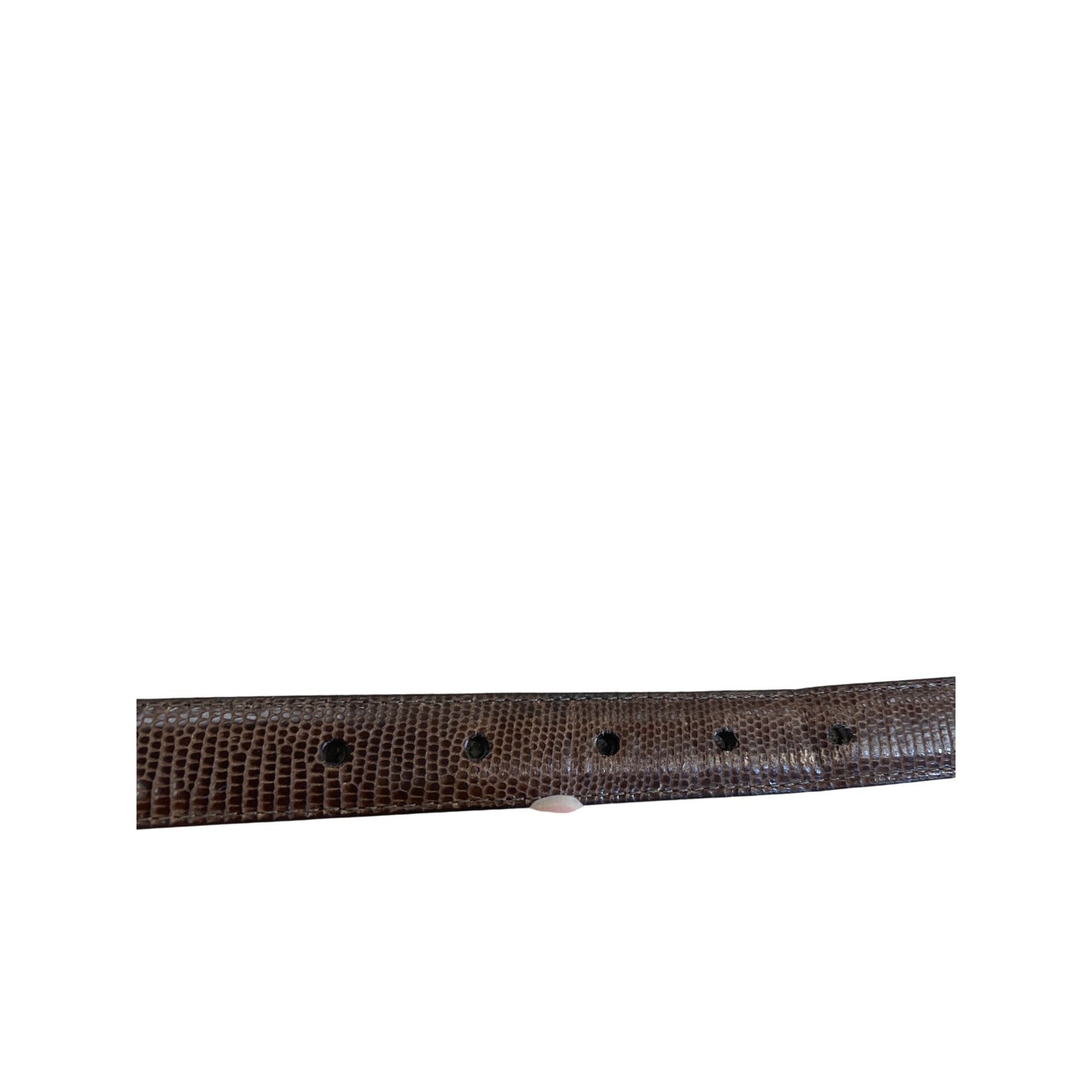 Brighton Brighton Womens Brown Leather Belt buckle accented Size M/30 Size ONE SIZE - 8 Thumbnail