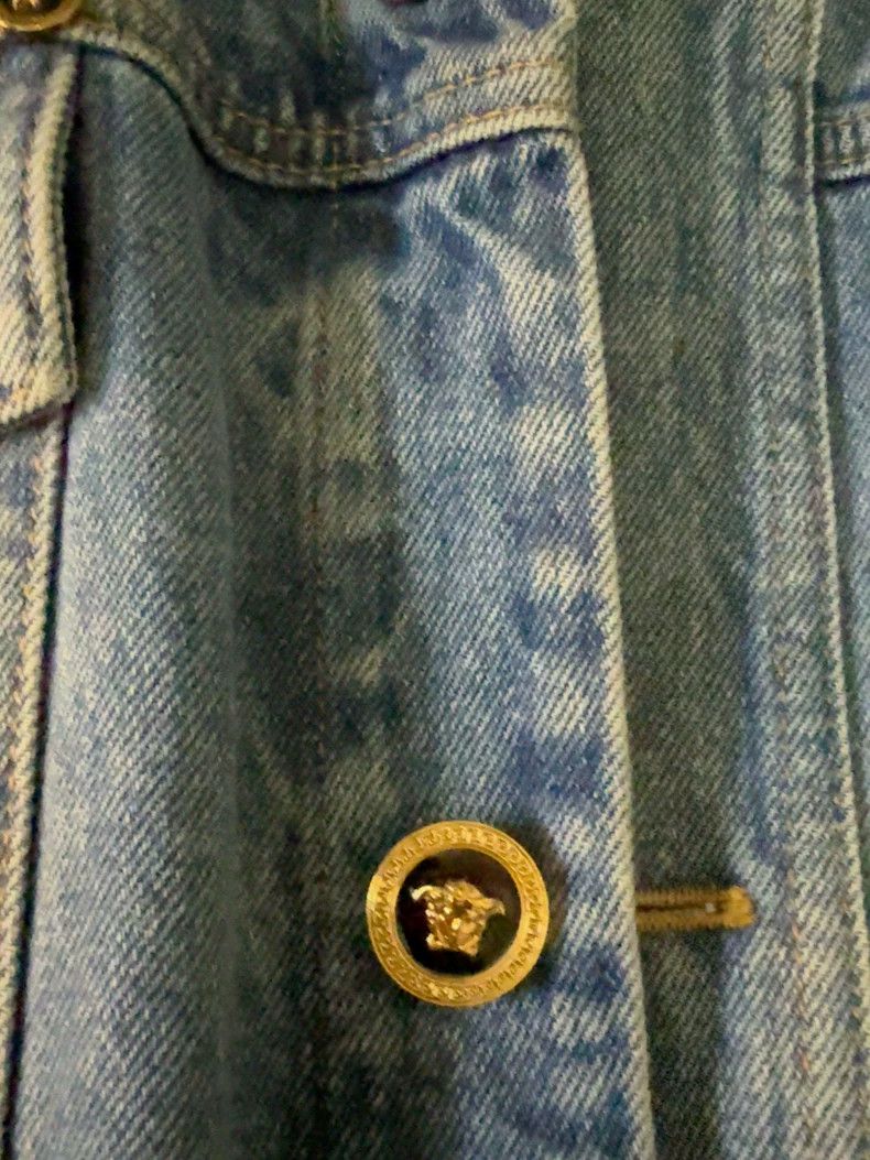 Versace Versace Denim shirt coat Size US M / EU 48-50 / 2 - 2 Thumbnail